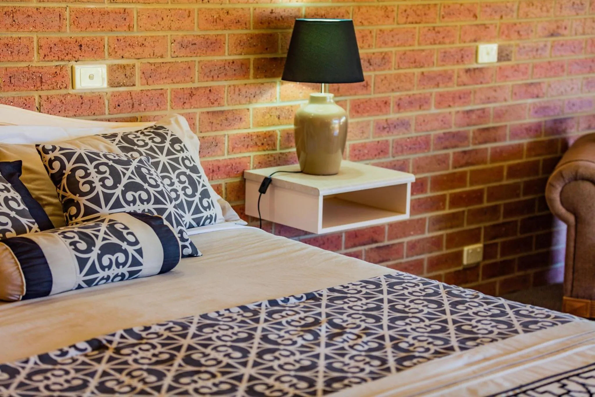 Bed in Country Roads Motor Inn Naracoorte