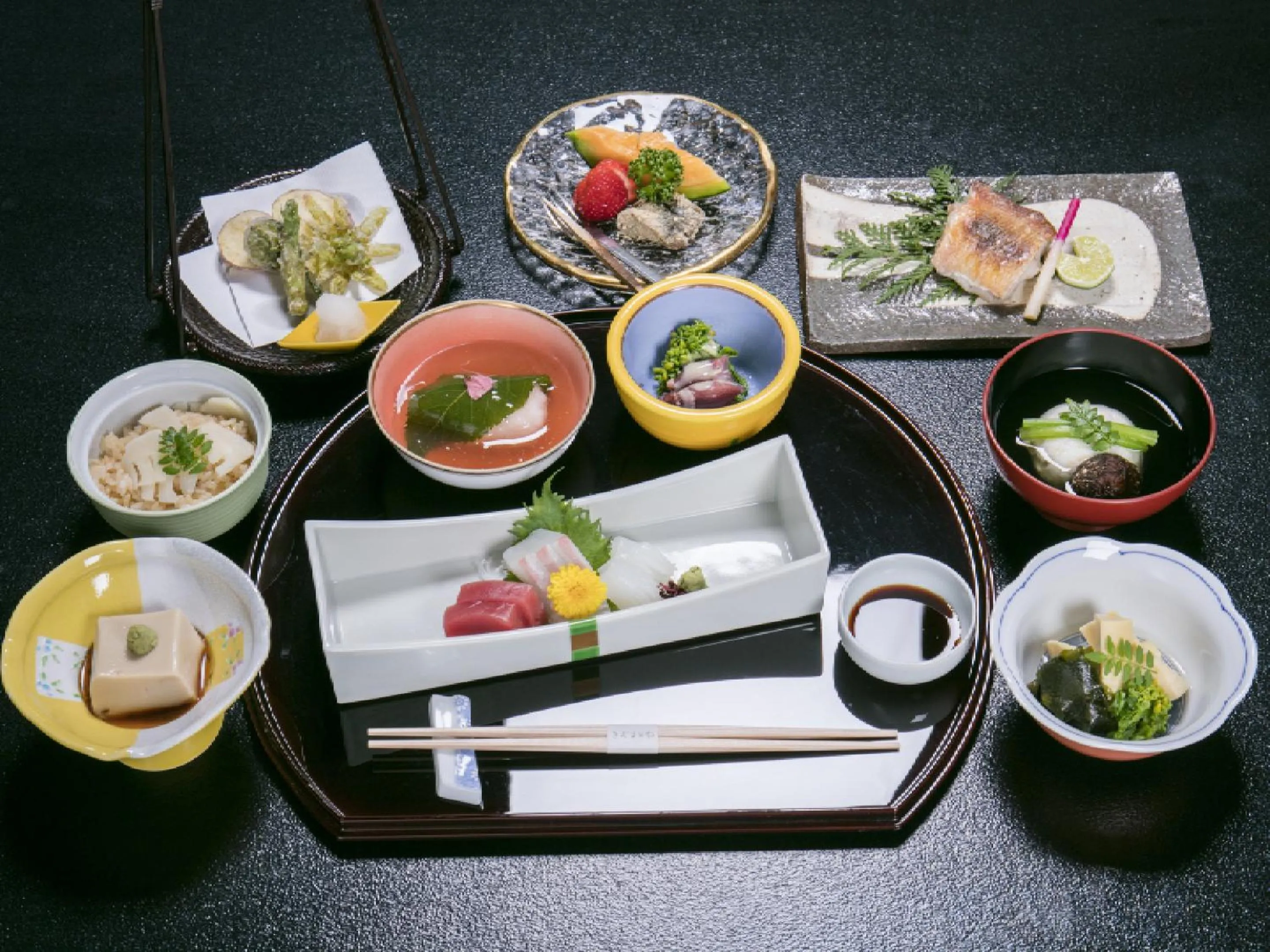 Food in Ryokan Kigusuriya