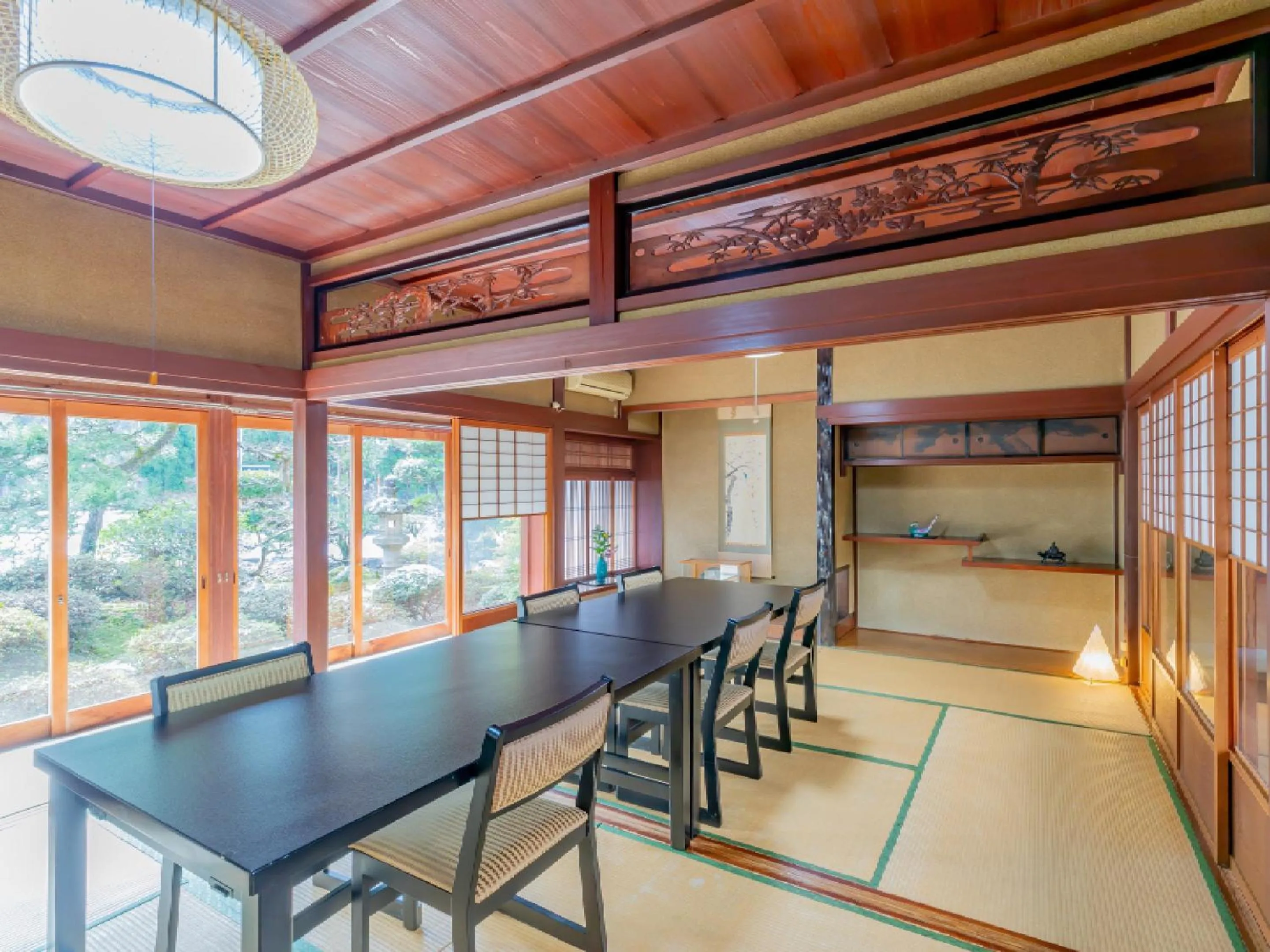 Dining area in Ryokan Kigusuriya