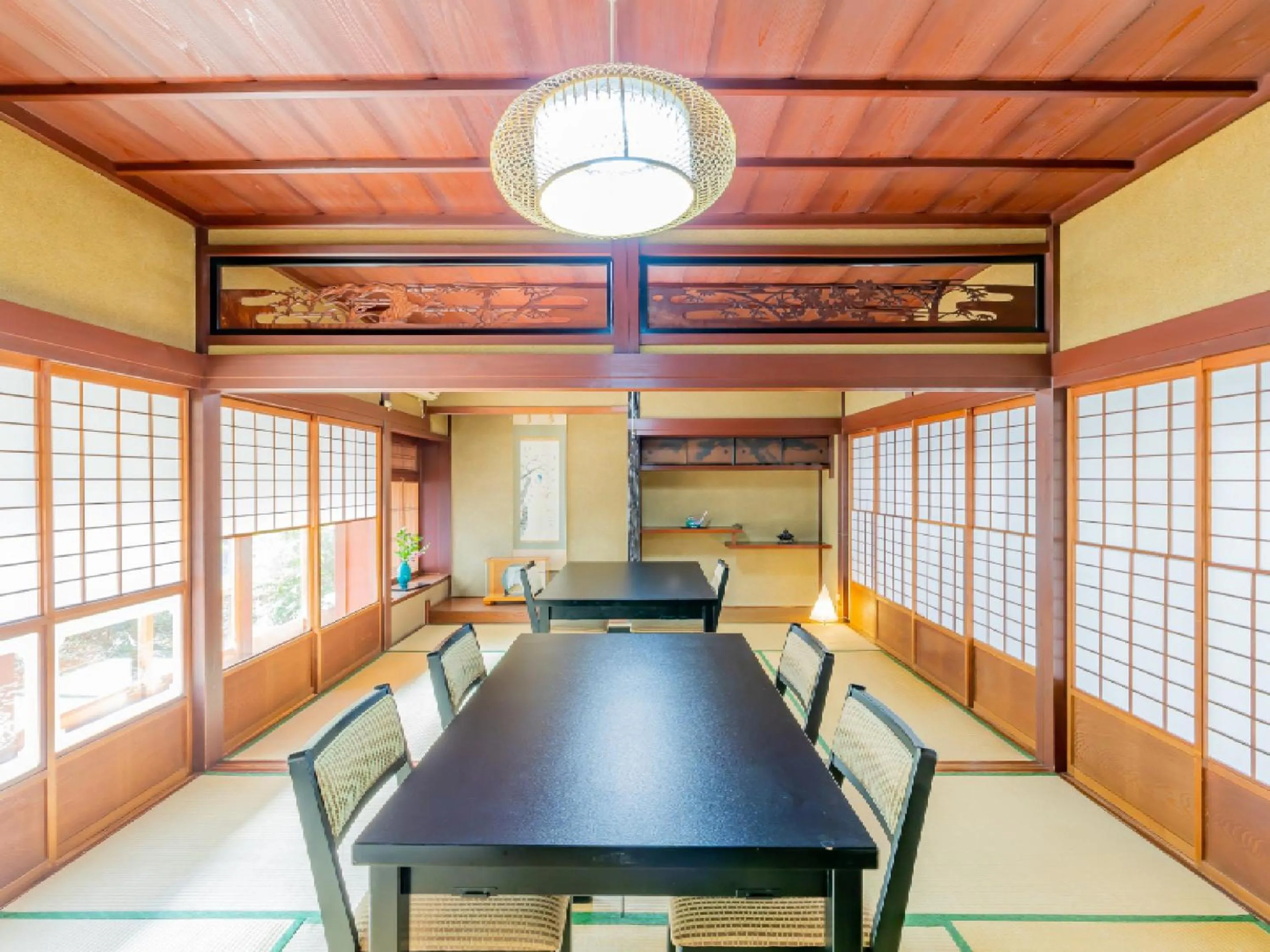 Dining area in Ryokan Kigusuriya