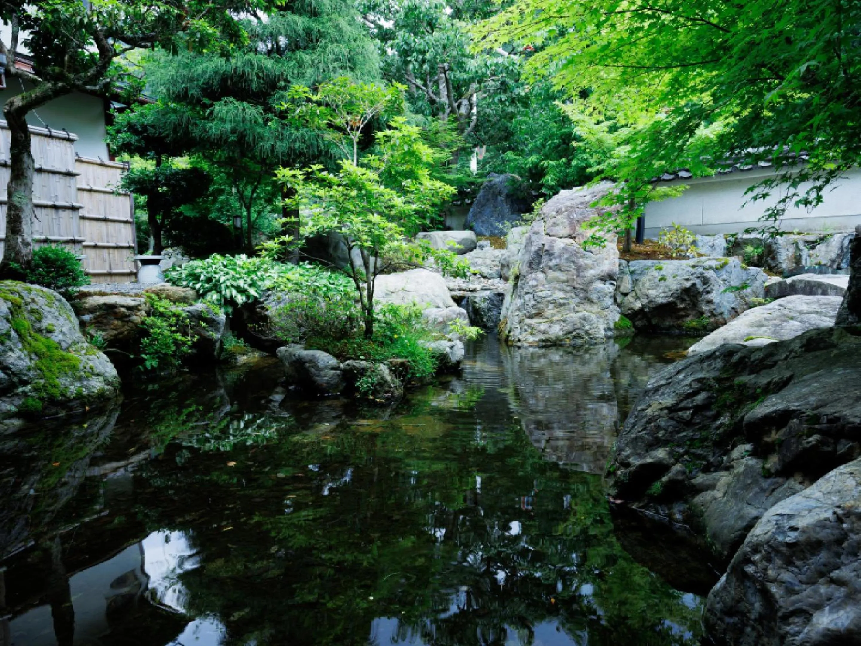 Garden in Ryokan Kigusuriya