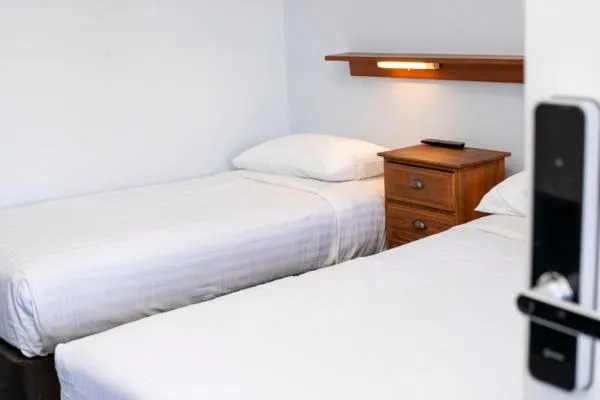 Bed in Manjimup Motor Inn