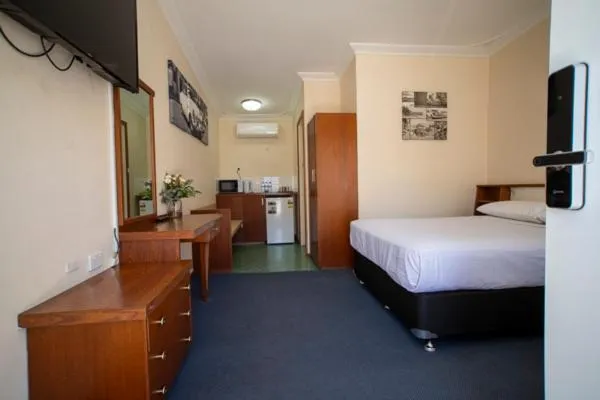 Bed in Manjimup Motor Inn