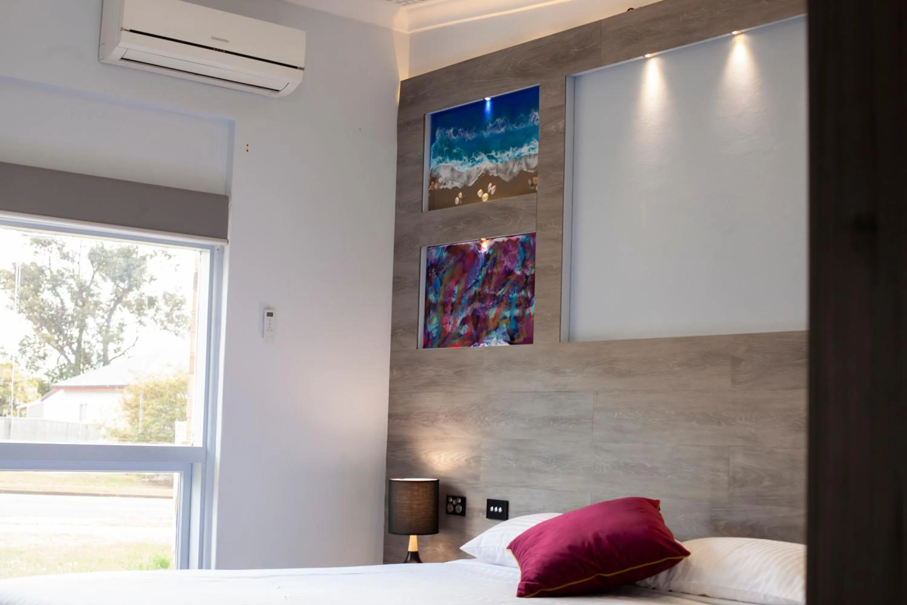 Bed in Manjimup Motor Inn