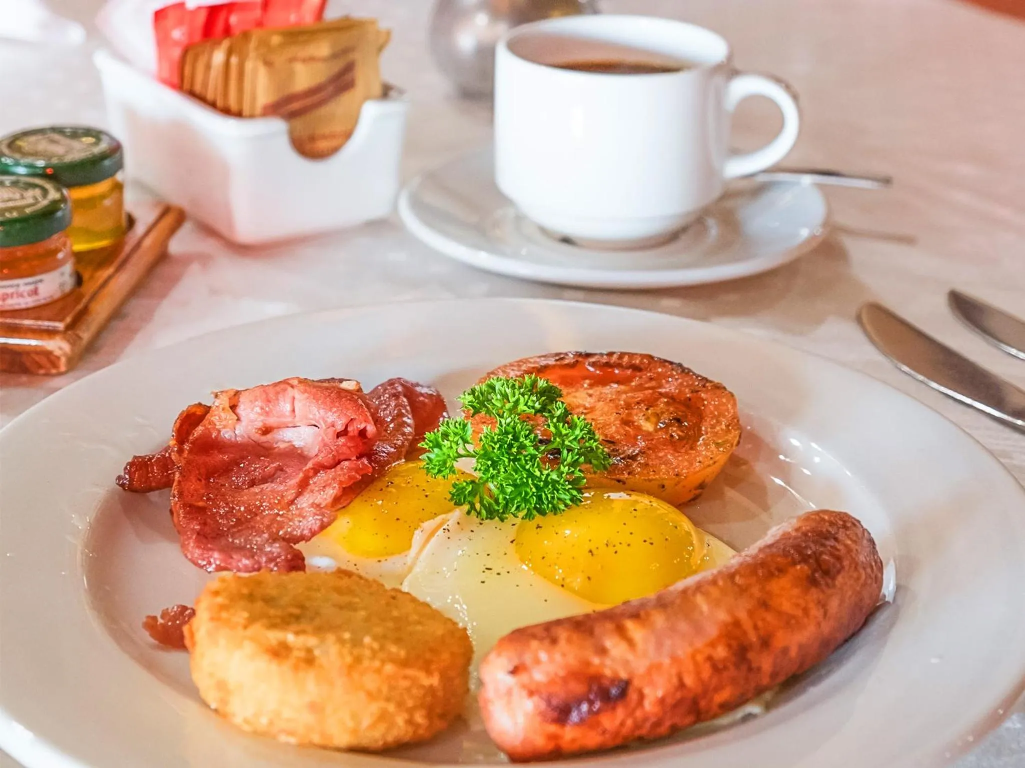 Food close-up in Kloofzicht Lodge & Spa