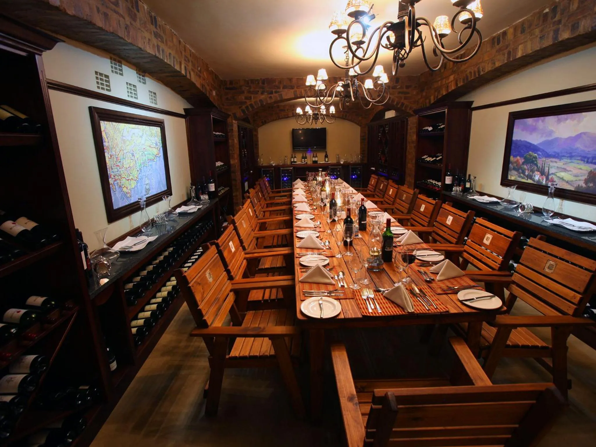 Restaurant/places to eat in Kloofzicht Lodge & Spa