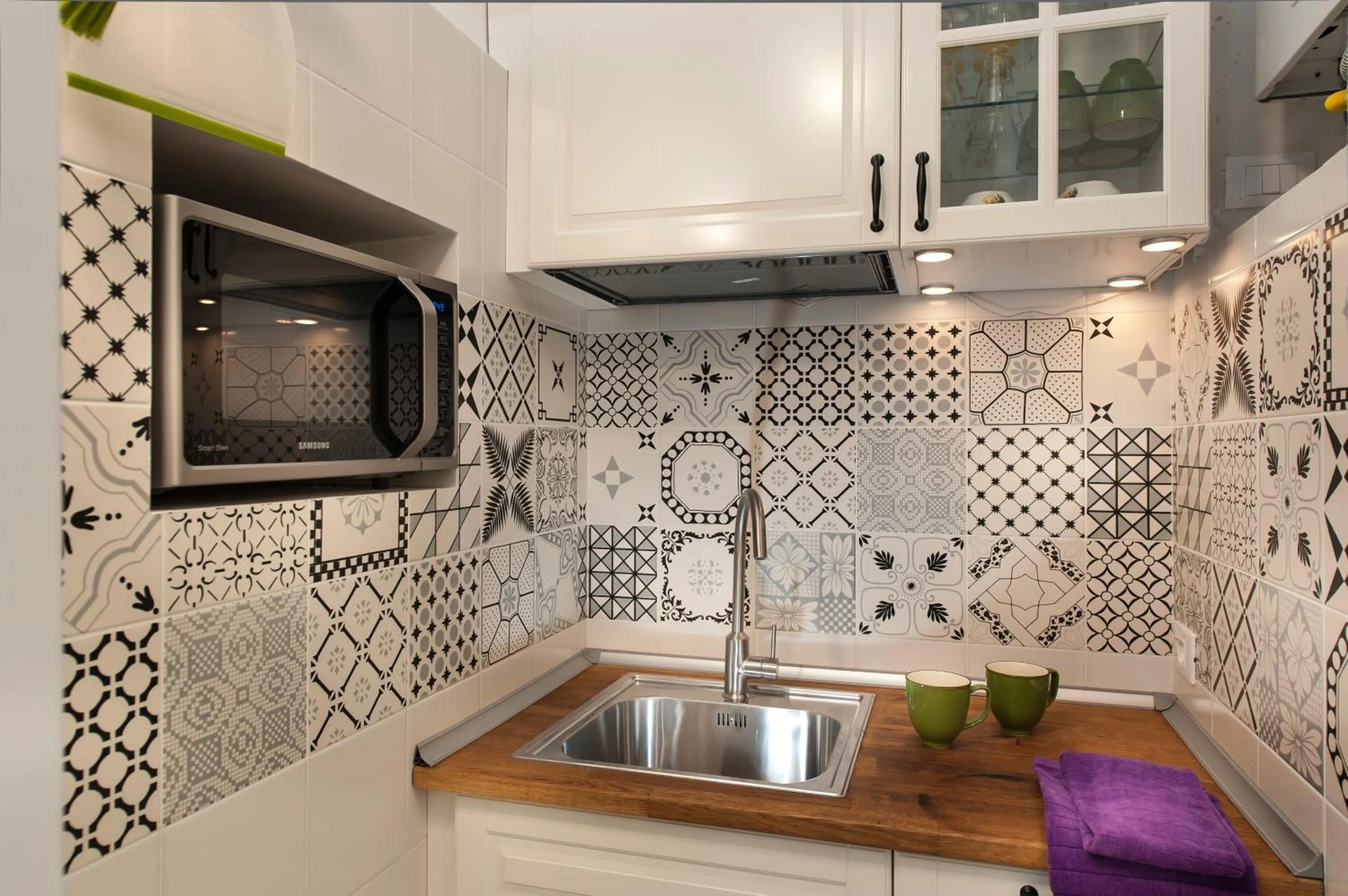 Kitchen or kitchenette in FL Apartments Charming Flat in the heart of Trastevere