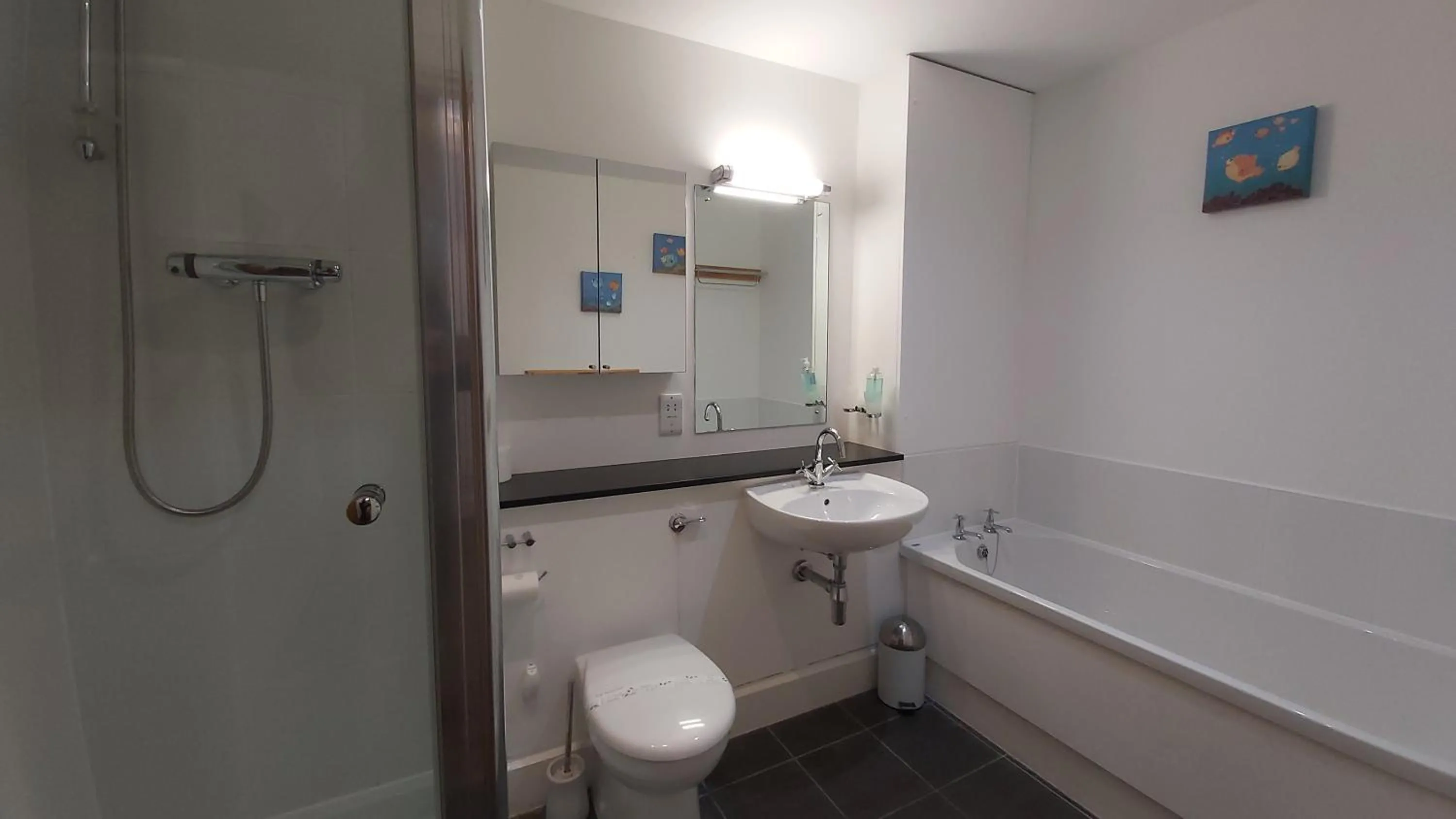 Bathroom in Old School Apartments Highland Club