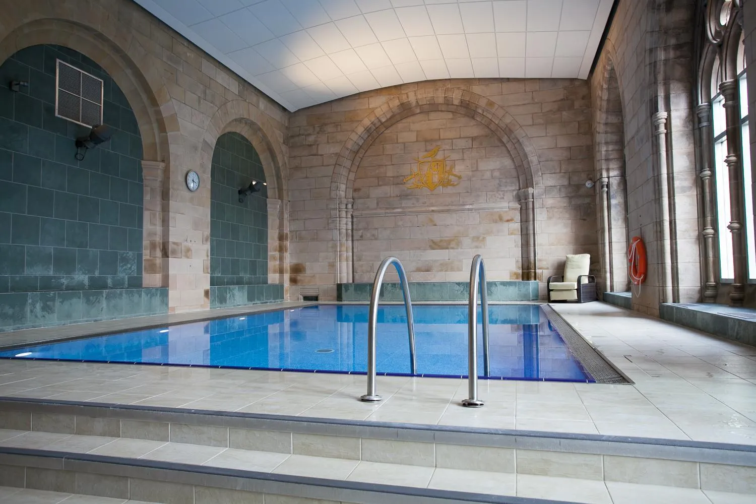 Swimming pool in Old School Apartments Highland Club