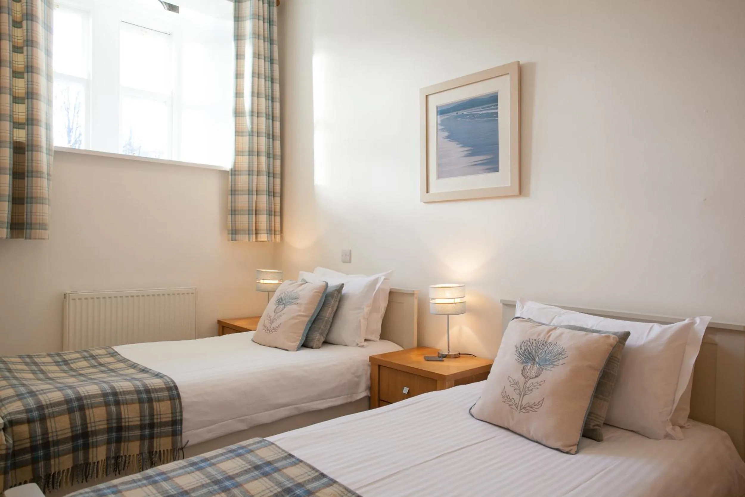 Bed in Old School Apartments Highland Club
