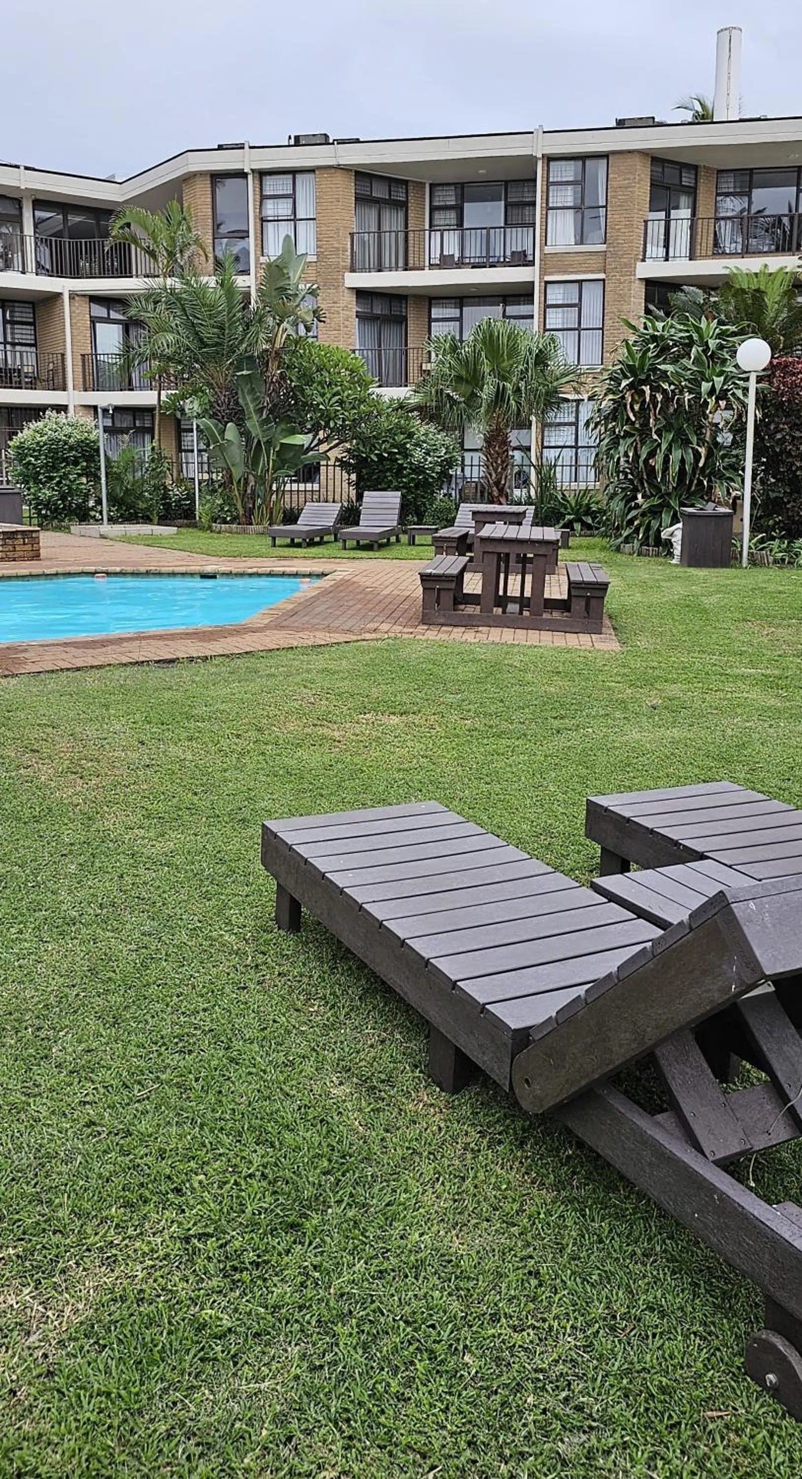 sunbed in 10 Coral Cove Beach Lodge