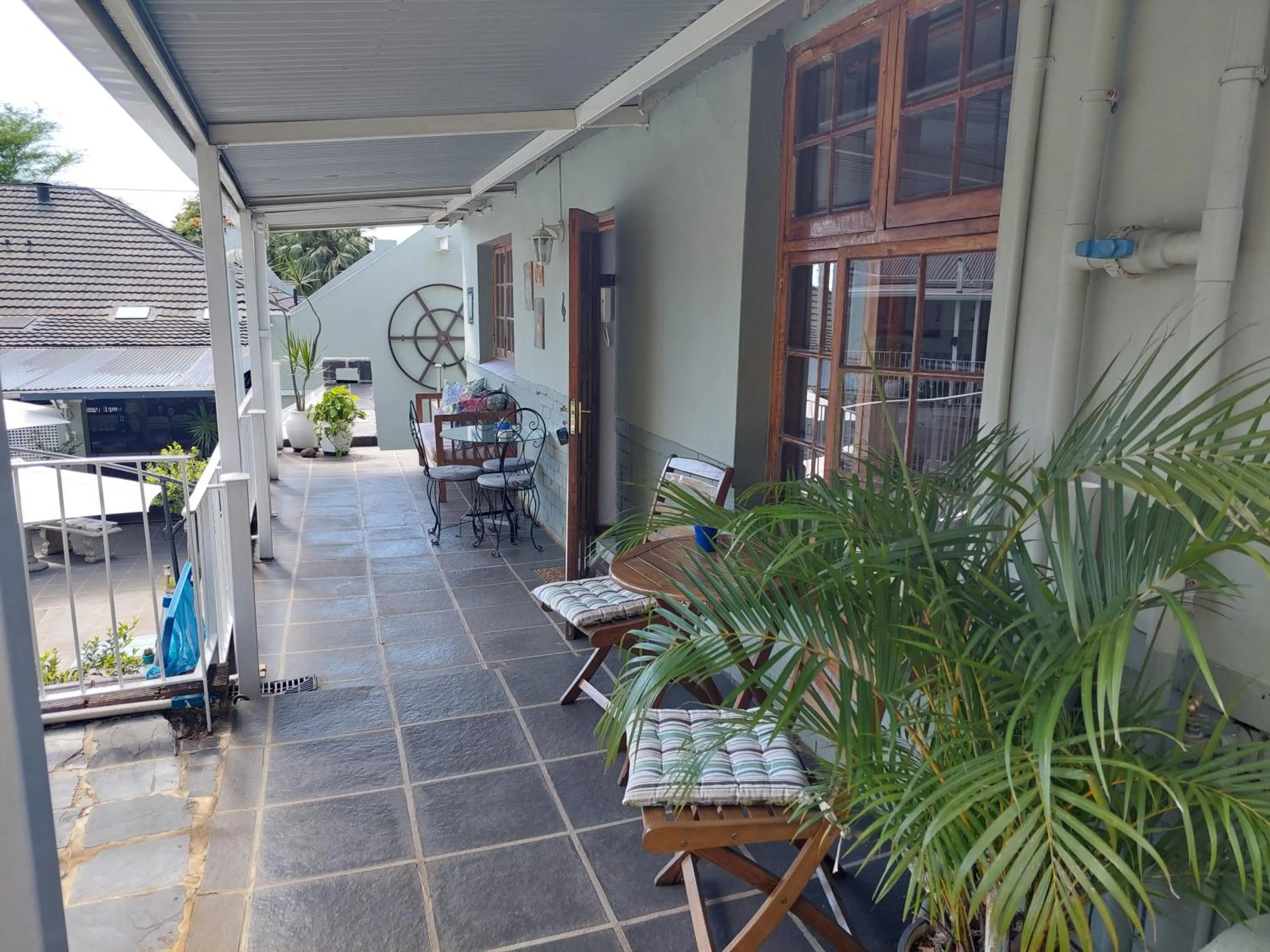 Patio in Apartment 7 On Oakleigh