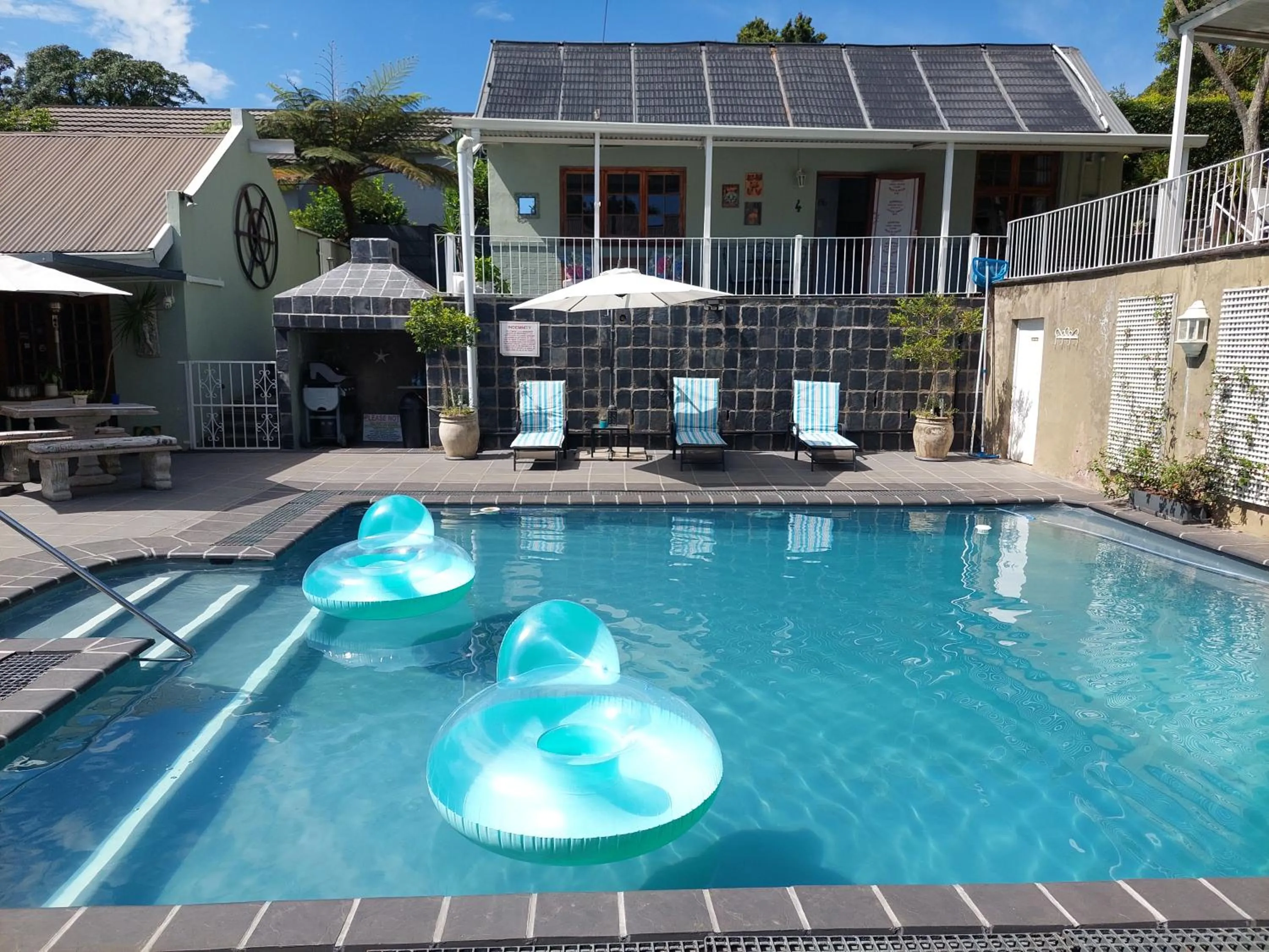 Pool view in Apartment 7 On Oakleigh