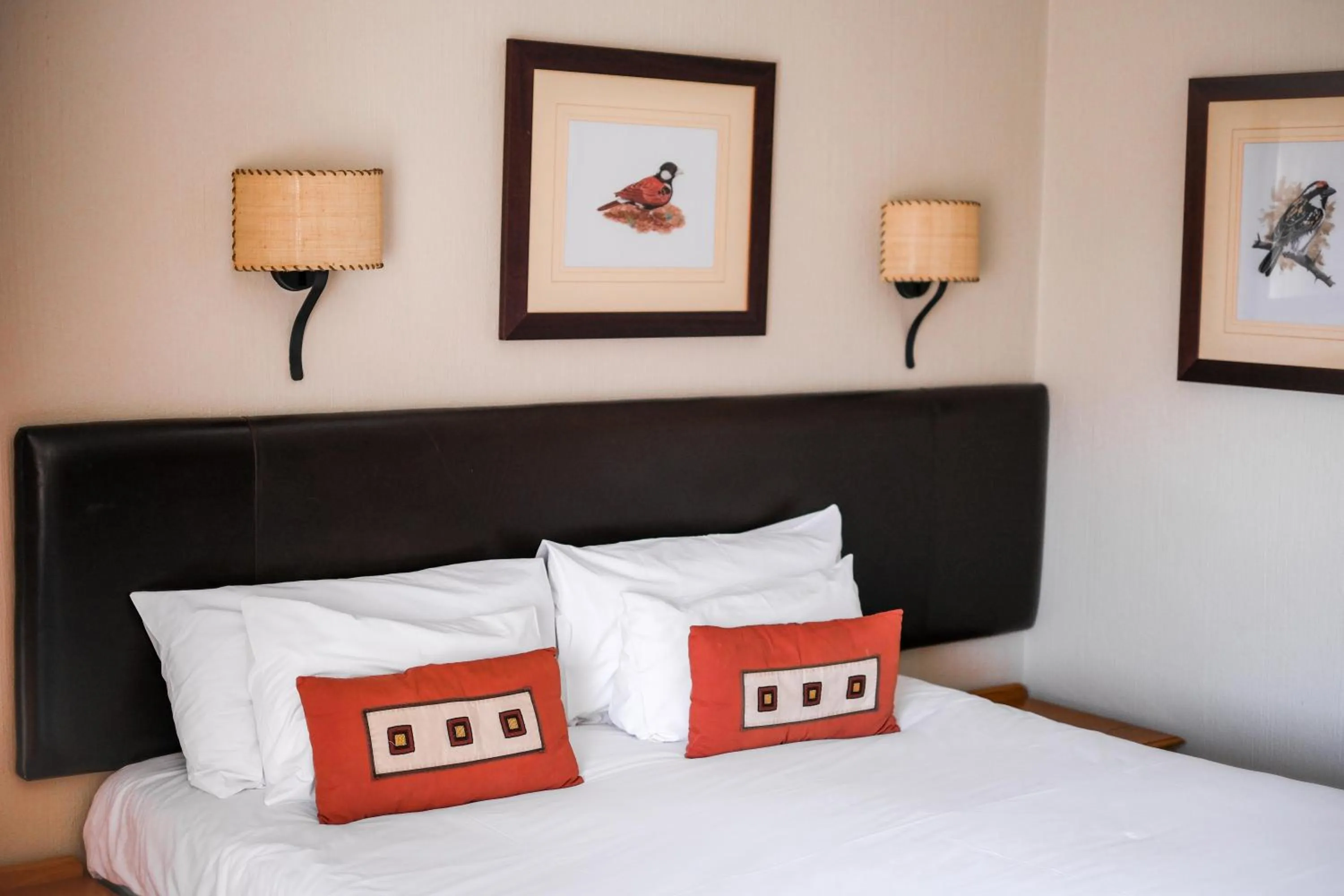 Bed in Glenburn Lodge & Spa