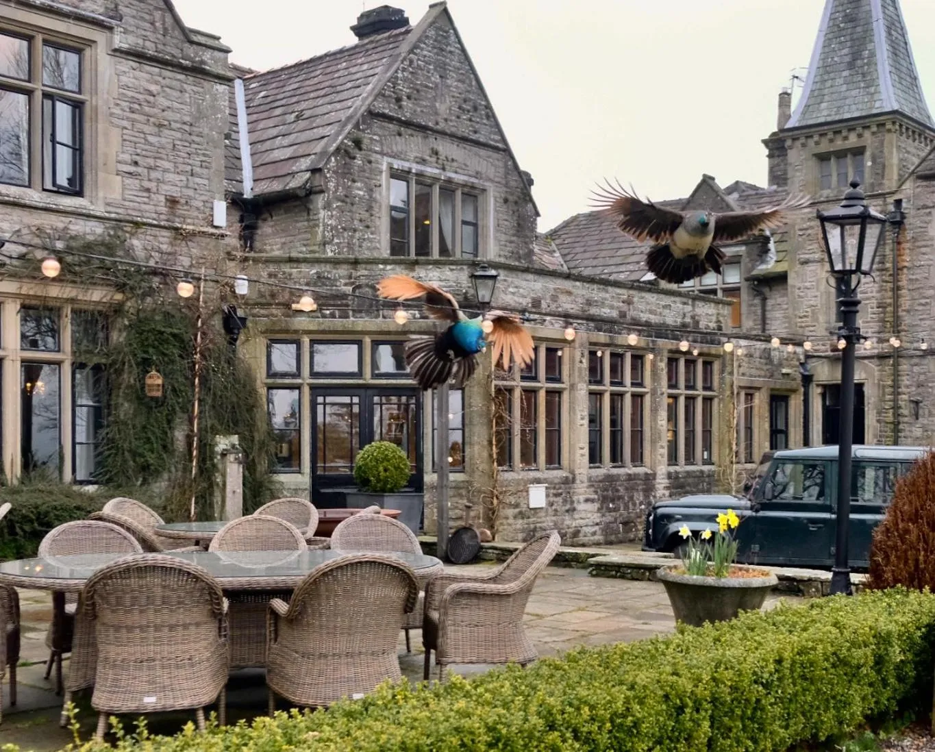 Property building in Simonstone Hall Hotel