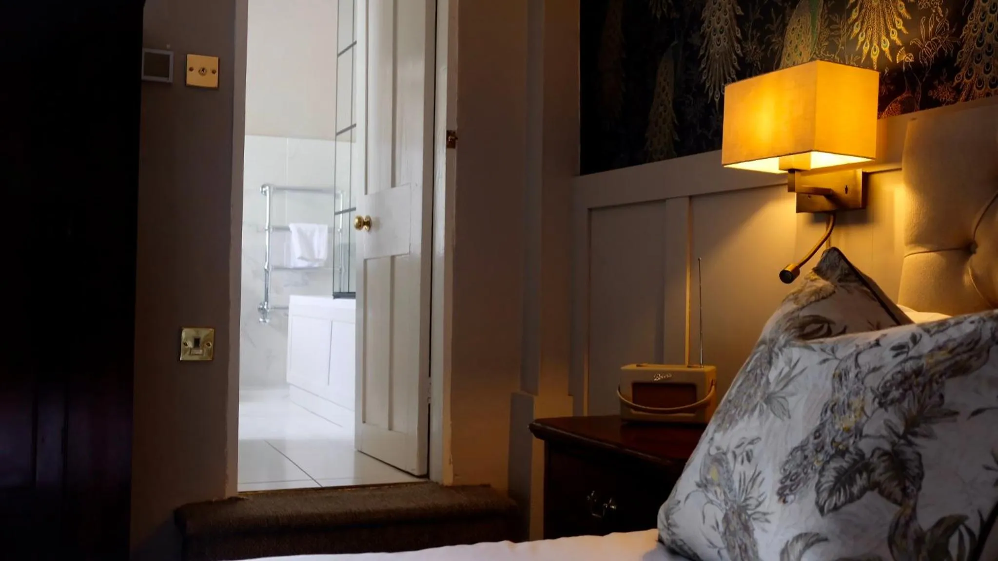 Bedroom, Bed in Simonstone Hall Hotel