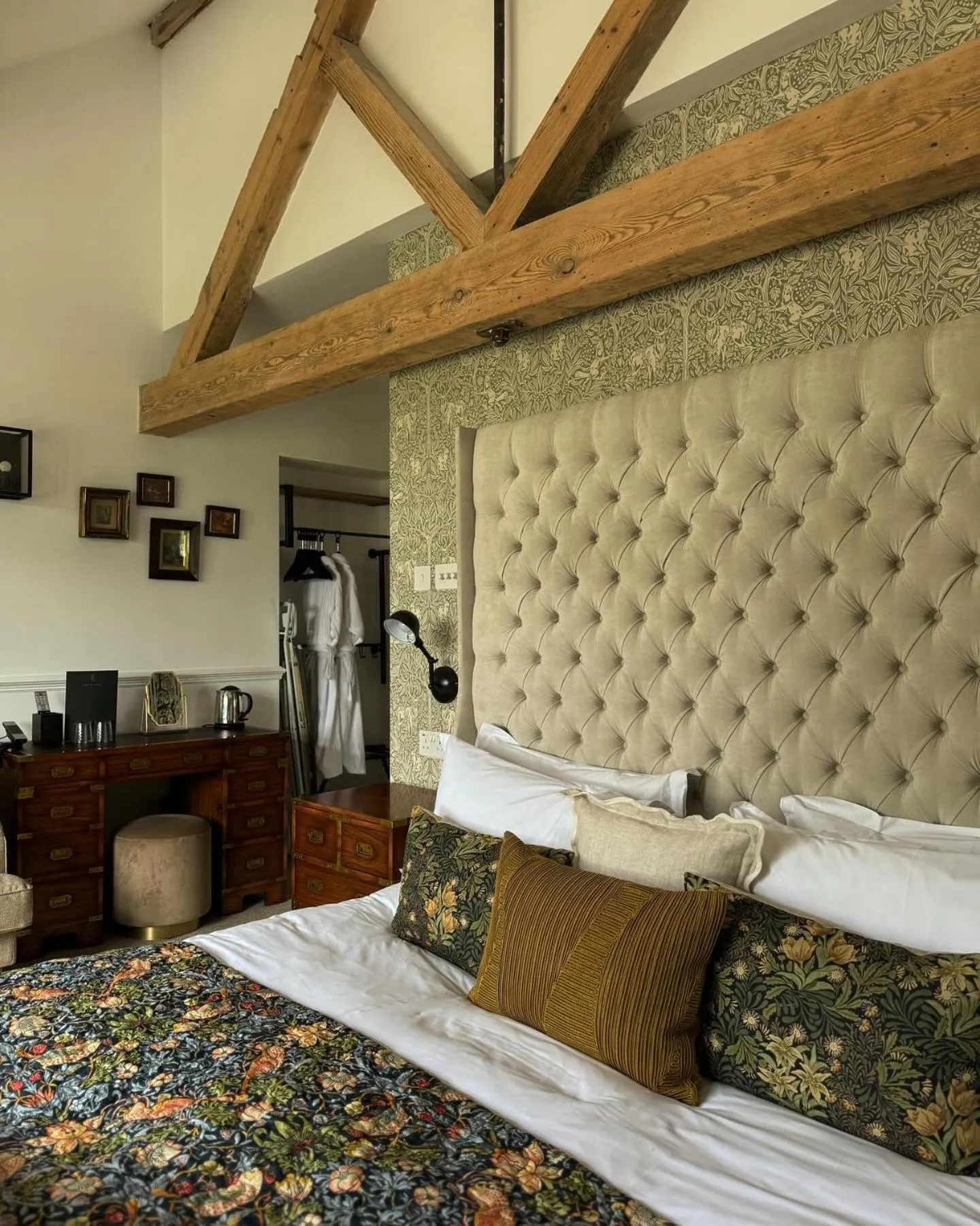 Bed in Simonstone Hall Hotel