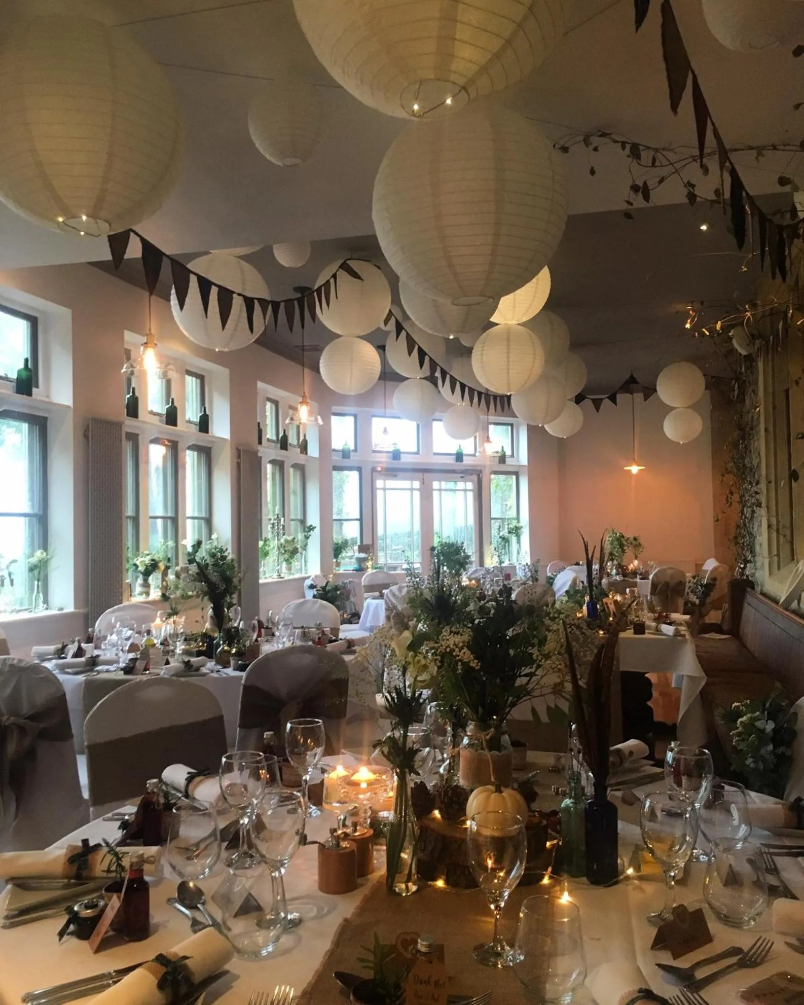 Restaurant/places to eat in Simonstone Hall Hotel