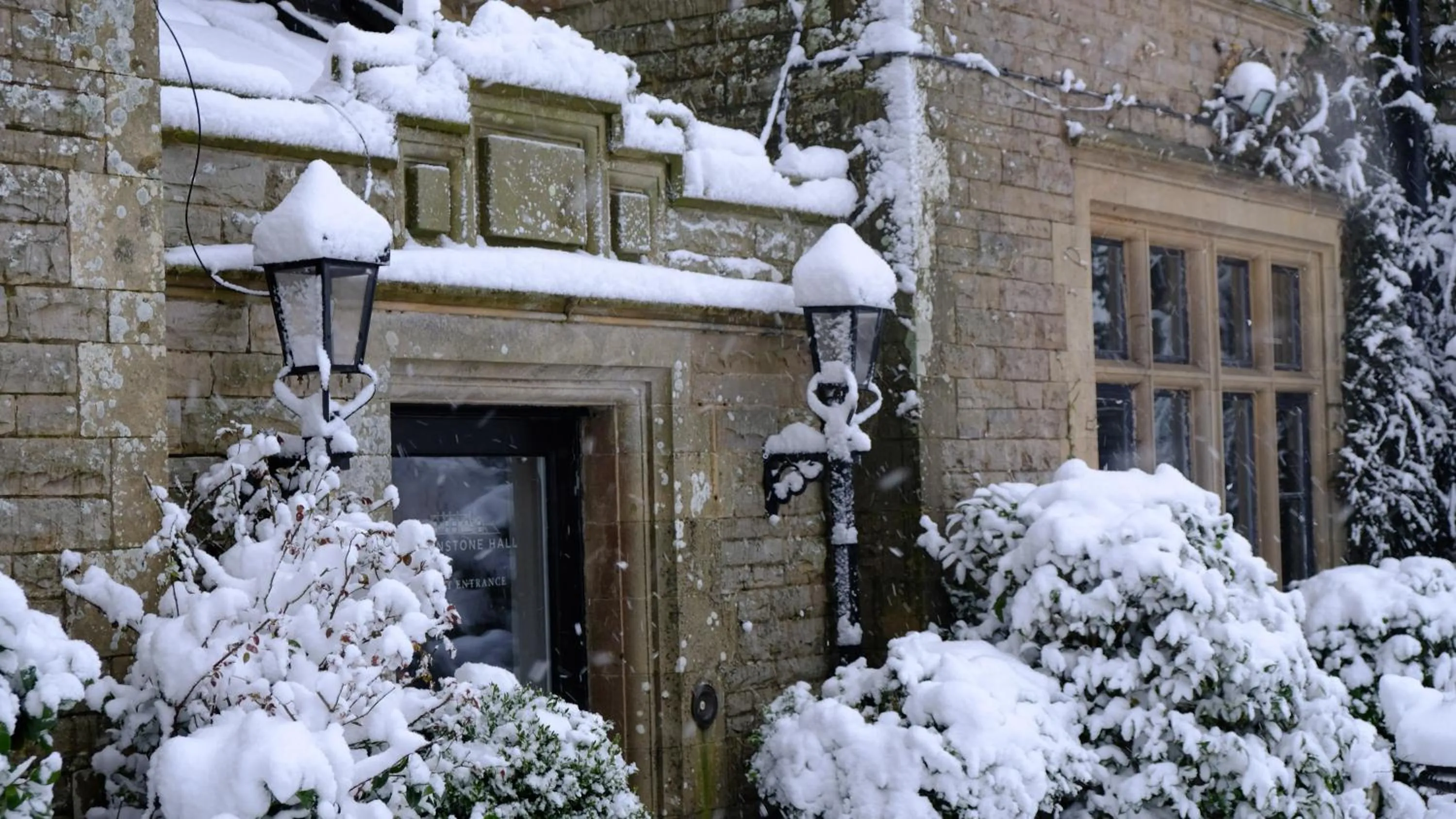 Winter in Simonstone Hall Hotel