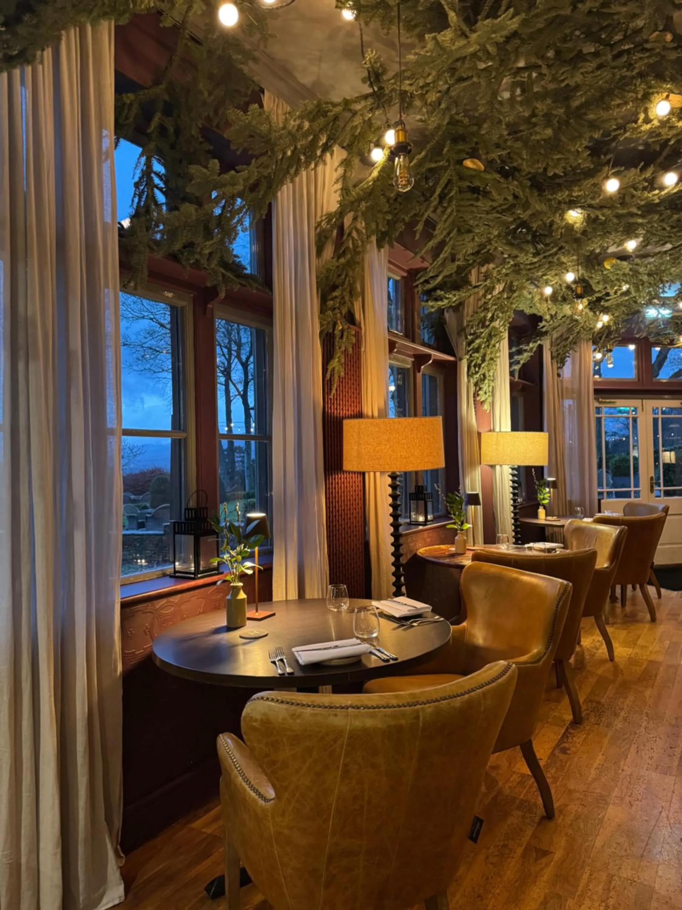 Restaurant/places to eat in Simonstone Hall Hotel