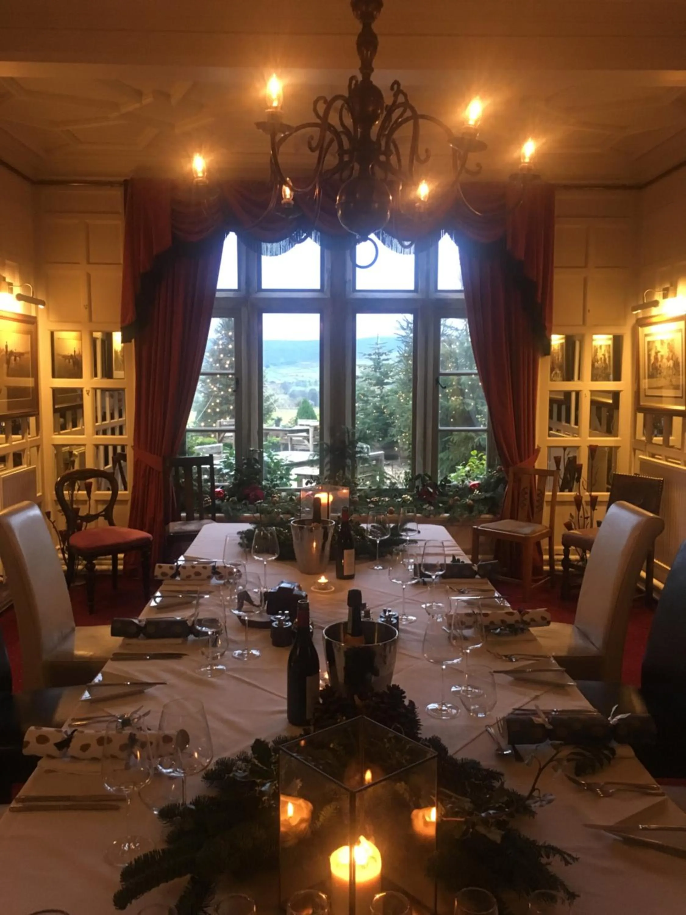 Restaurant/places to eat in Simonstone Hall Hotel