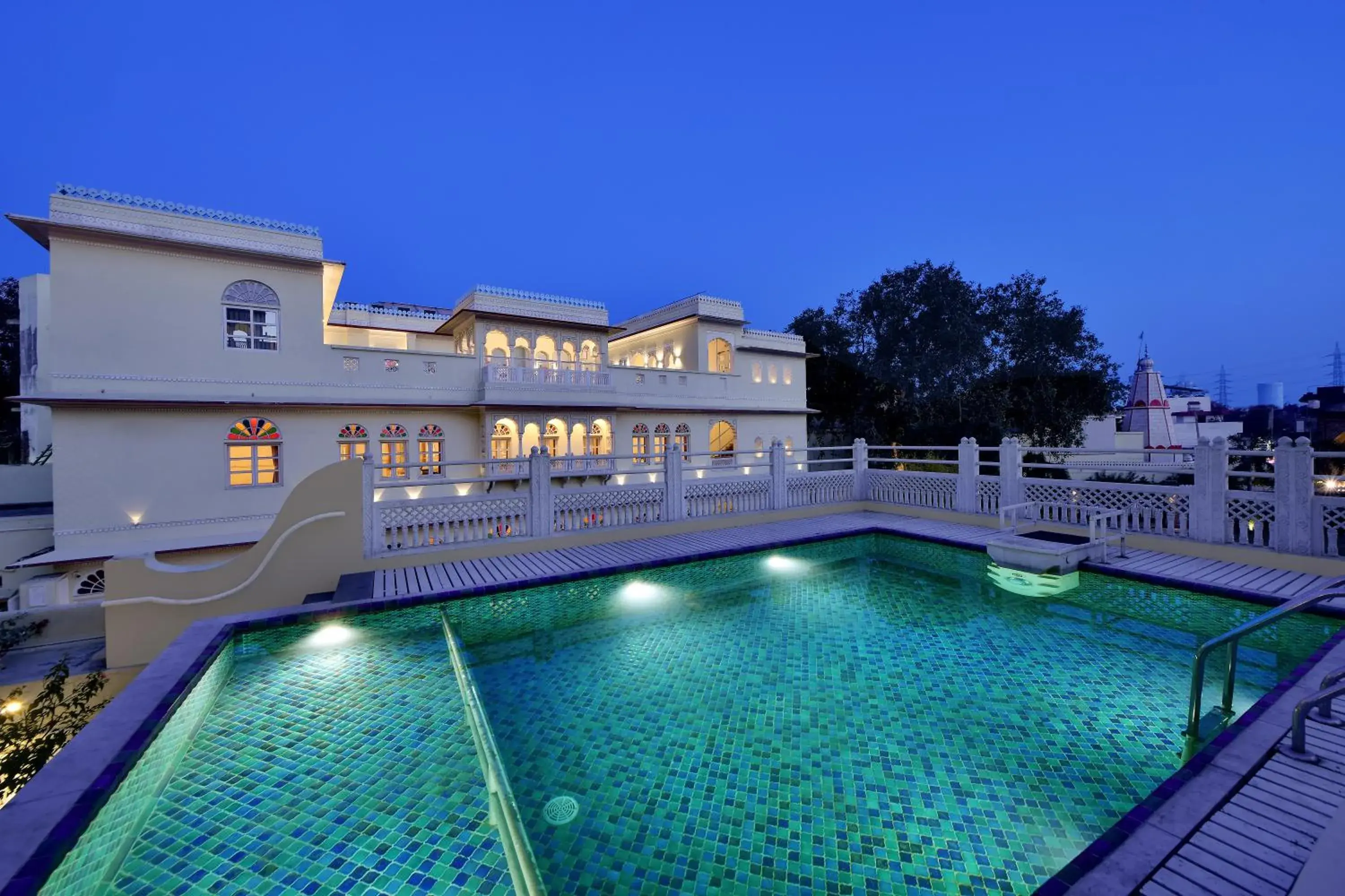 Swimming pool in WelcomHeritage Ramgarh Swimming pool in WelcomHeritage Ramgarh