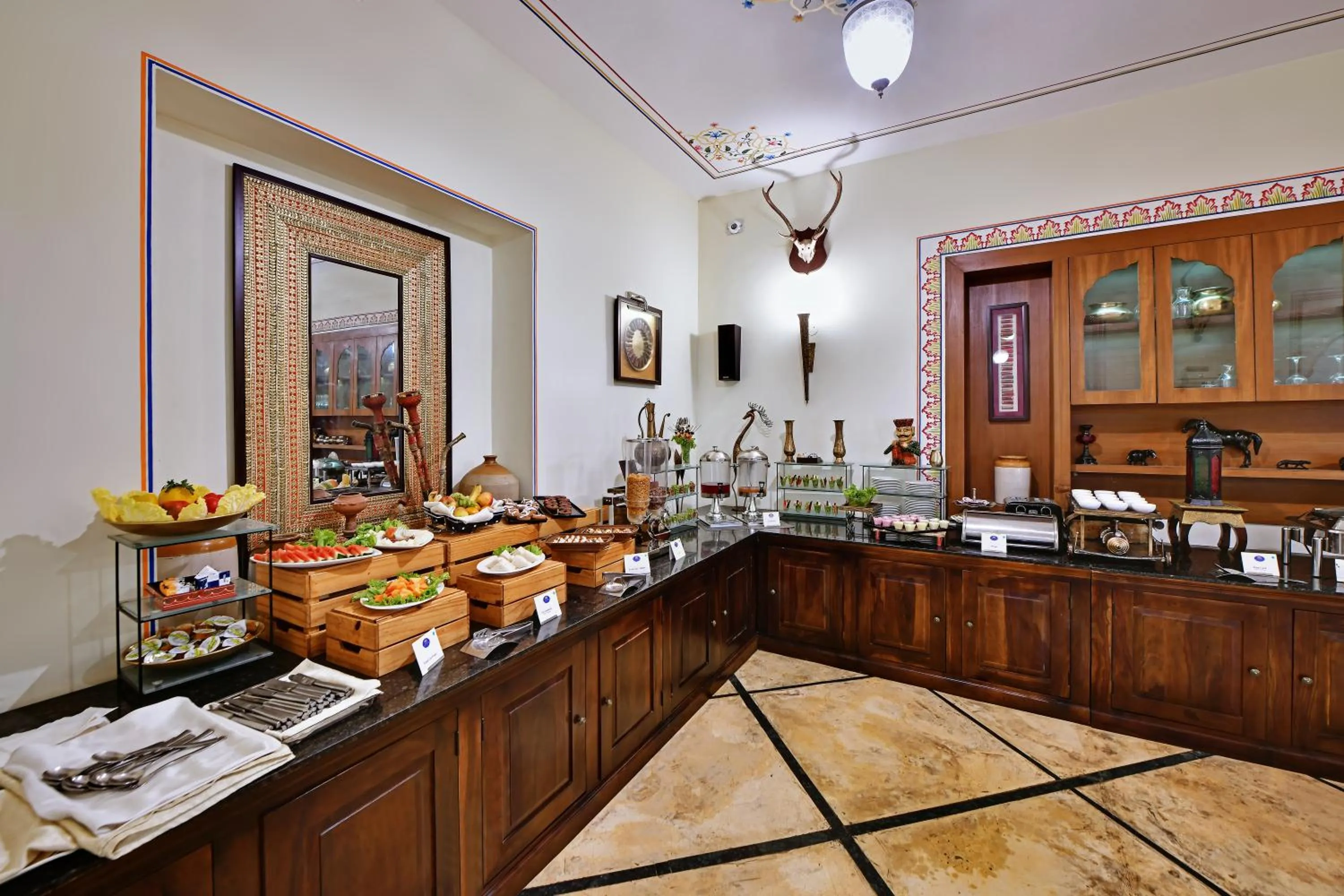 Breakfast in WelcomHeritage Ramgarh