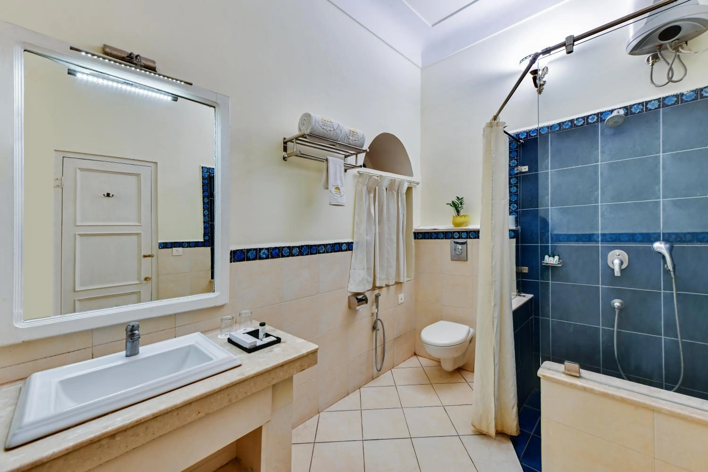 Bathroom in WelcomHeritage Ramgarh