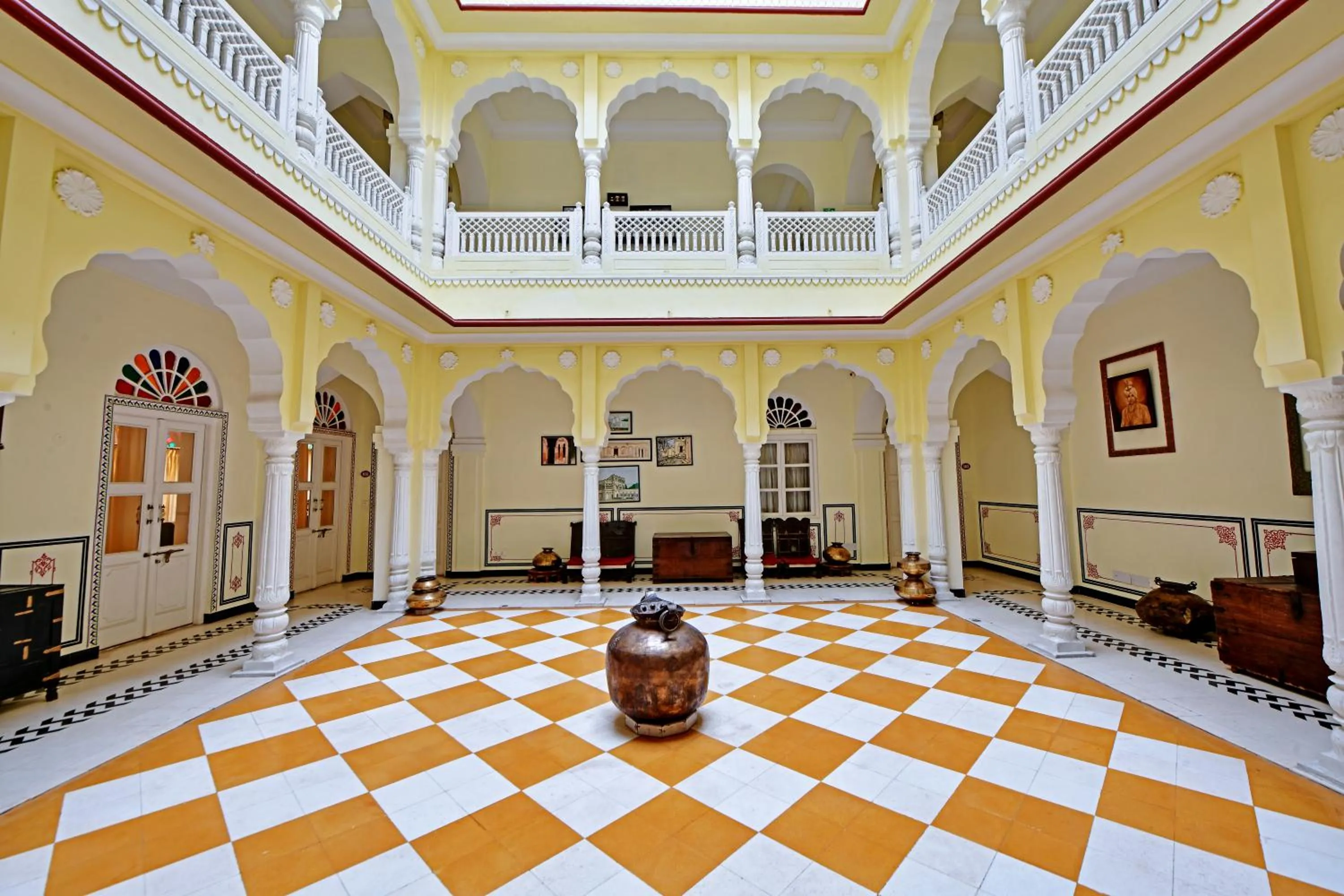 Decorative detail in WelcomHeritage Ramgarh