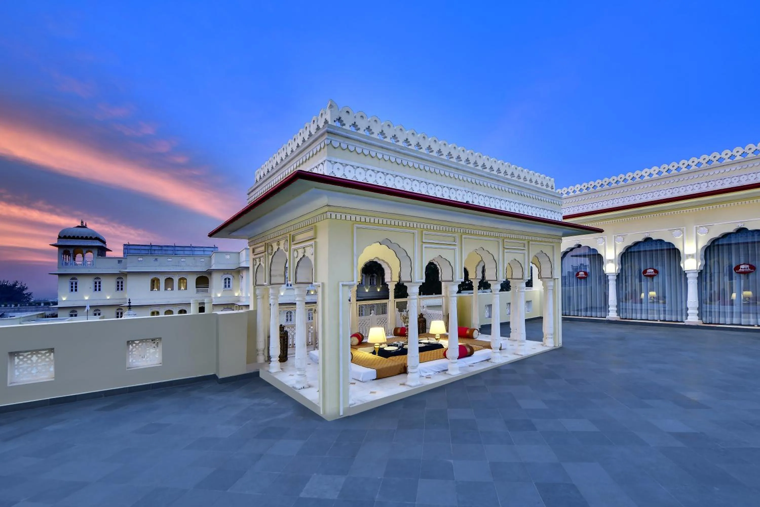 Balcony/Terrace in WelcomHeritage Ramgarh