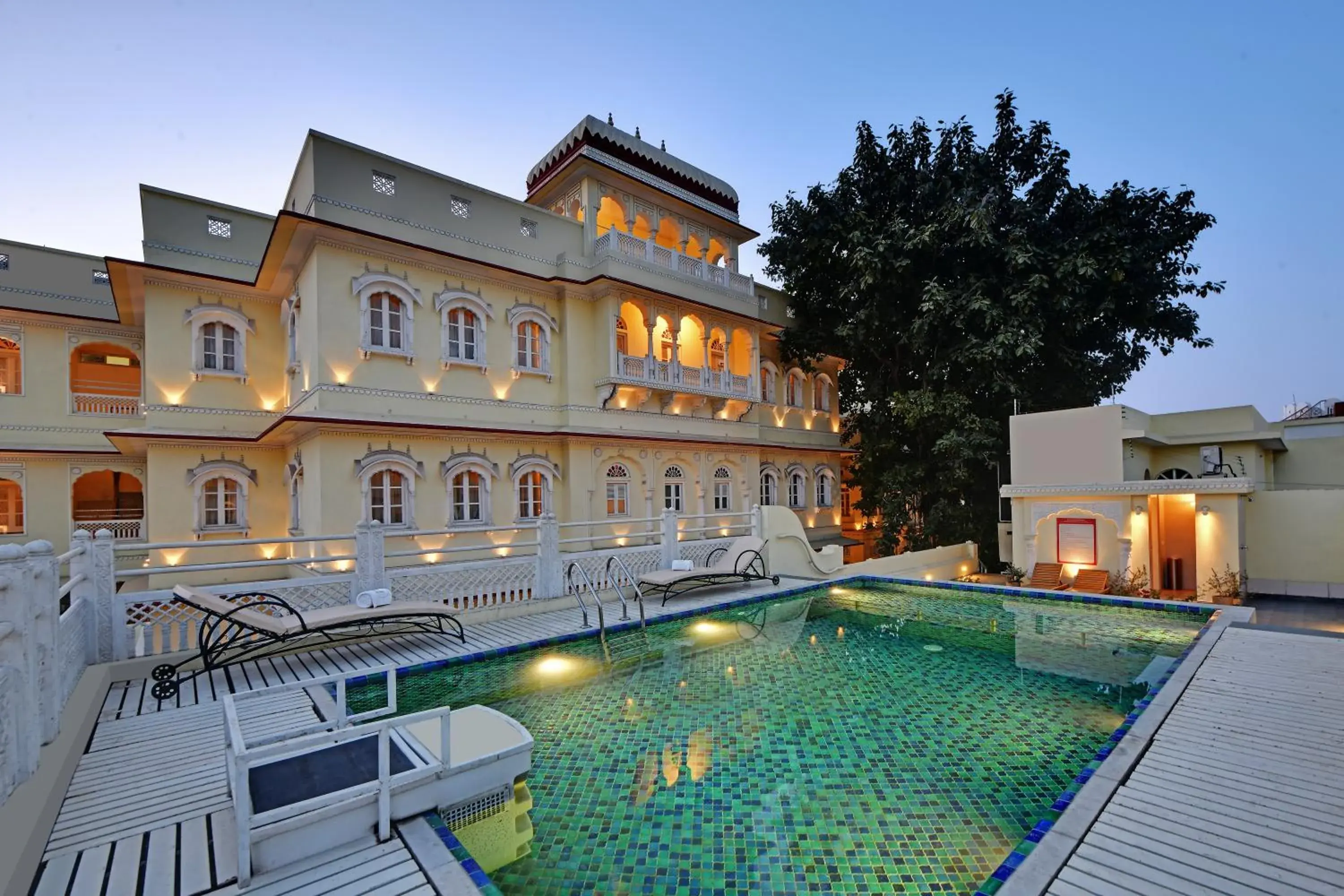 Swimming pool in WelcomHeritage Ramgarh Swimming pool in WelcomHeritage Ramgarh