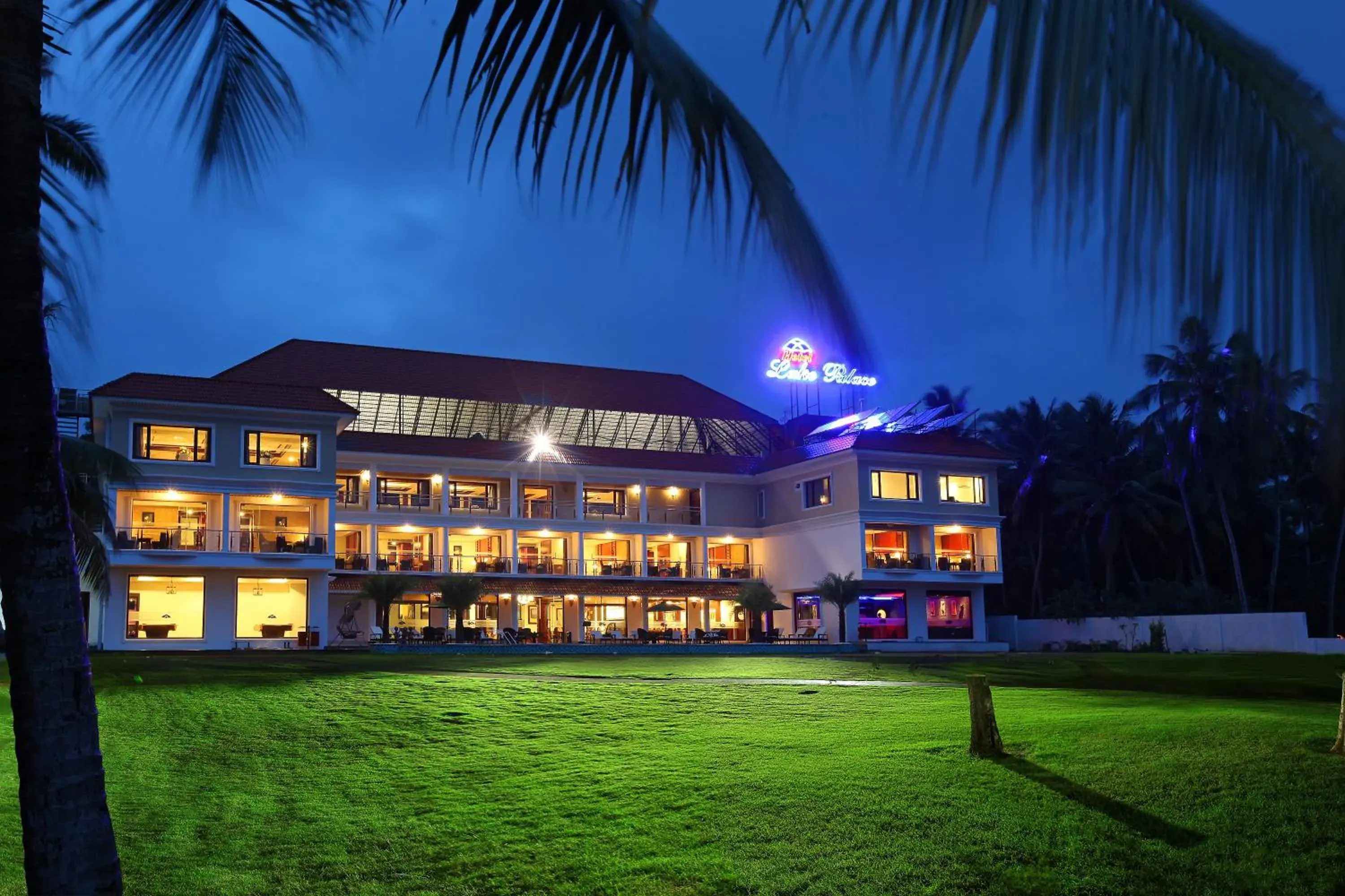 Property building in Lake Palace Trivandrum Property building in Lake Palace Trivandrum