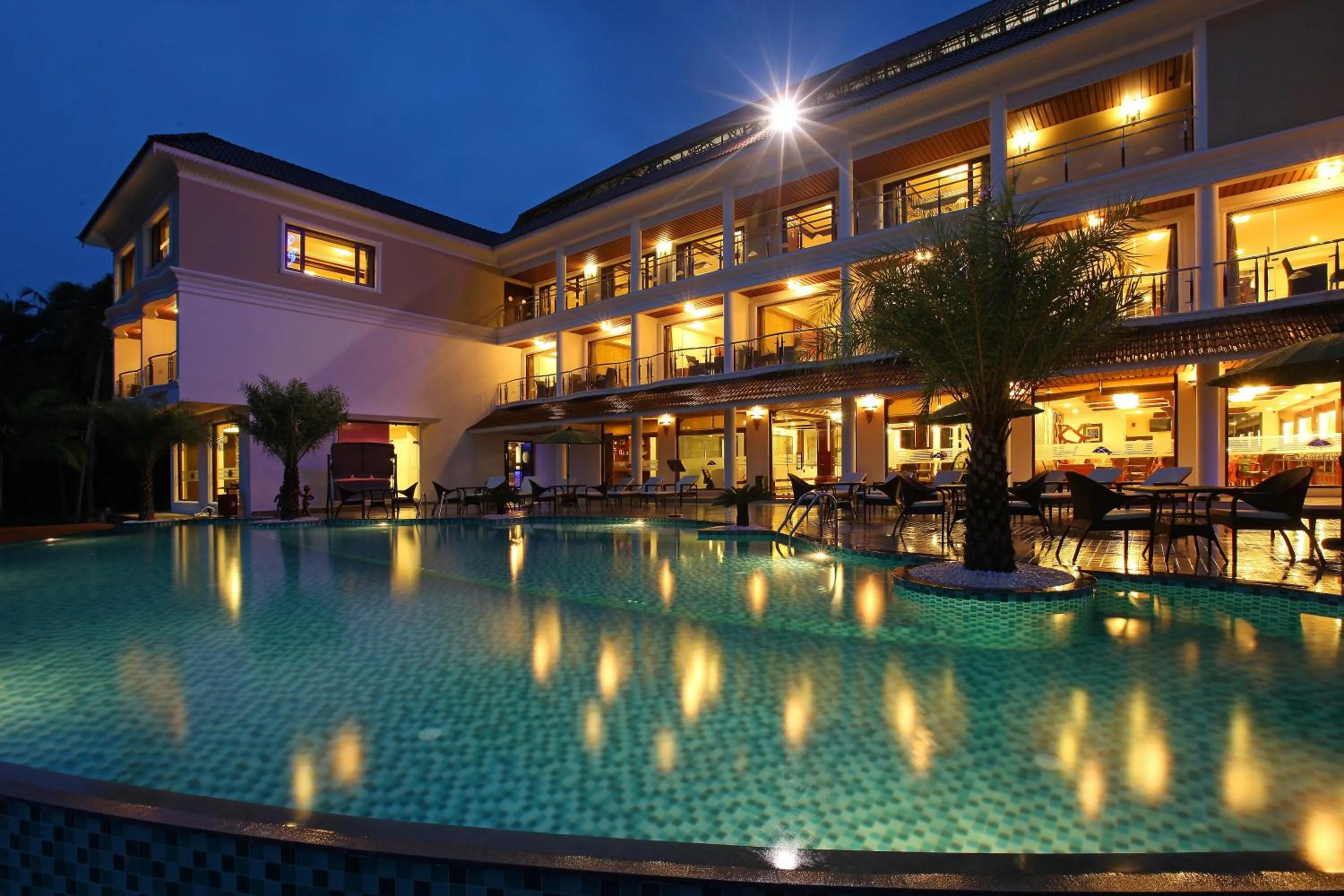 Area and facilities in Lake Palace Trivandrum