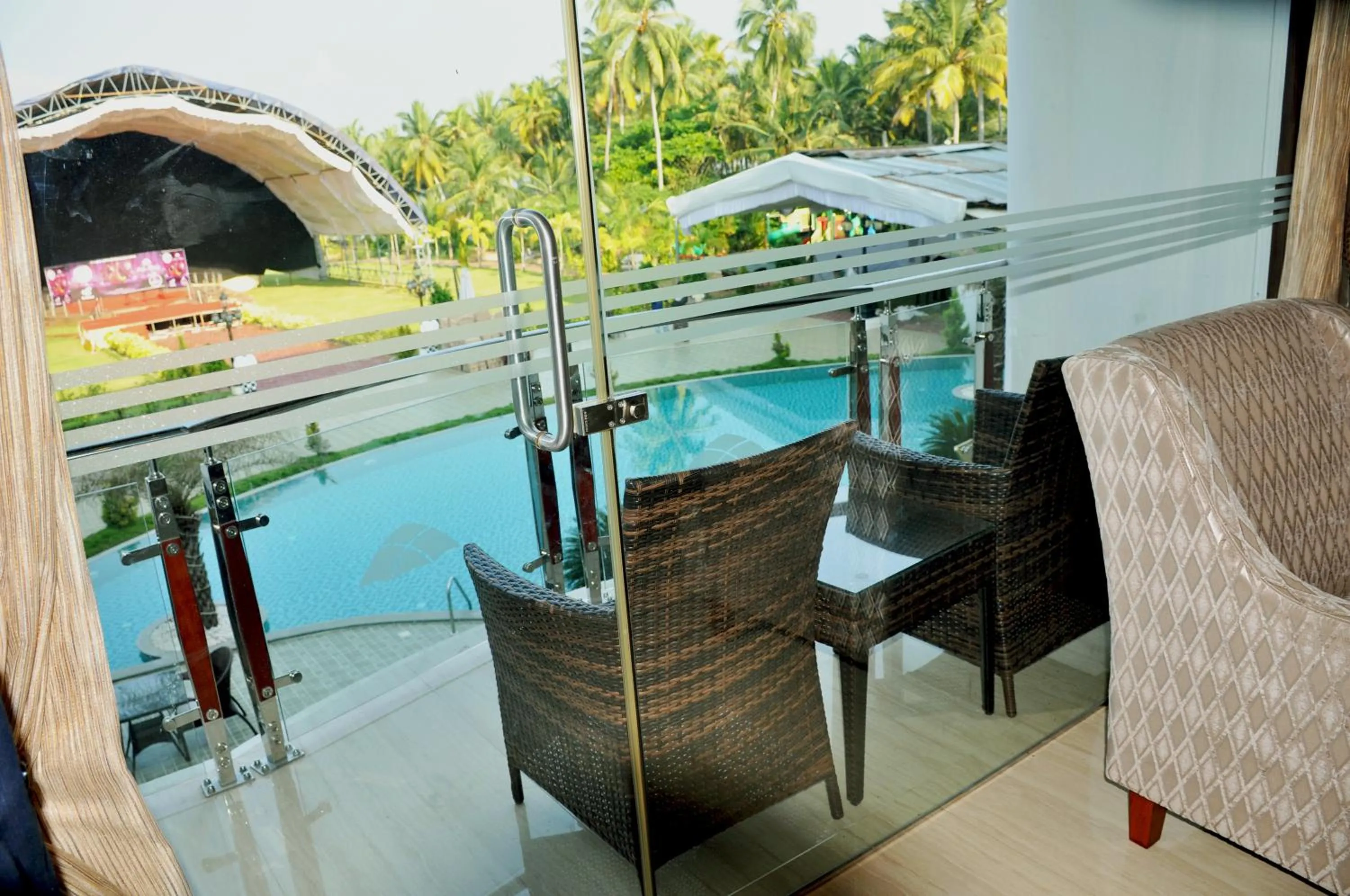 Balcony/Terrace in Lake Palace Trivandrum