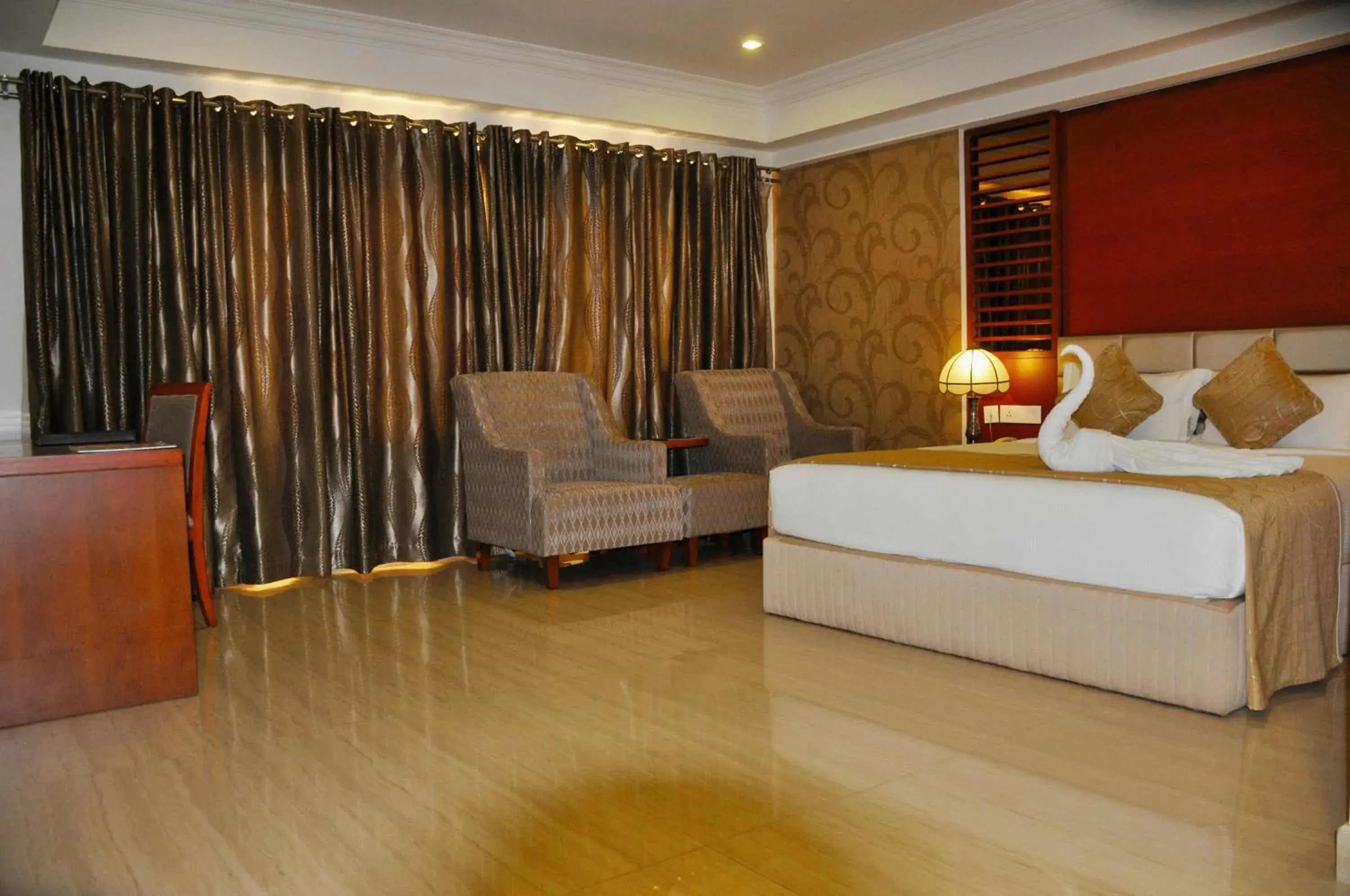 Bedroom in Lake Palace Trivandrum Bedroom in Lake Palace Trivandrum