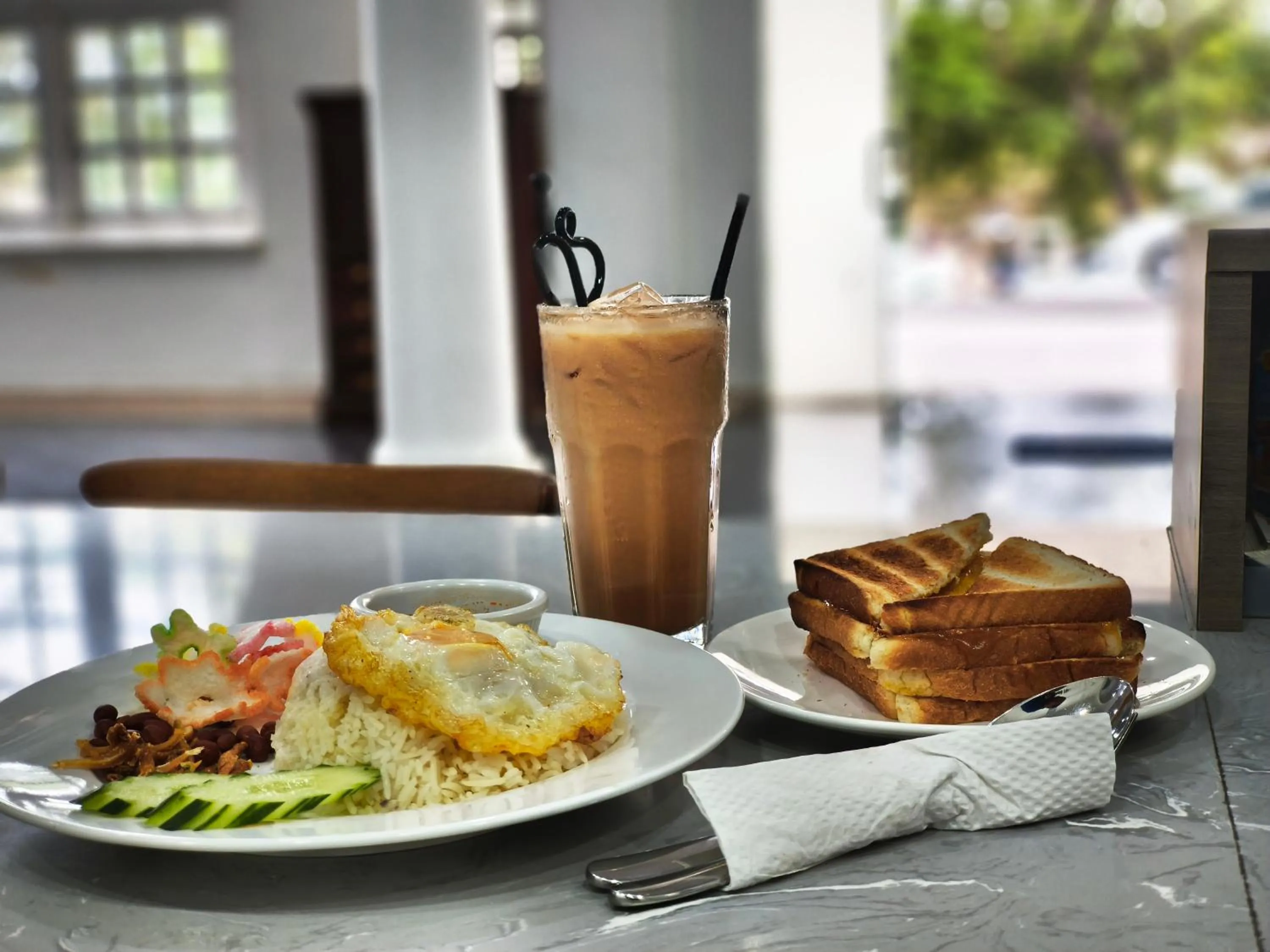 Food and drinks in Pahang Rest House Raub