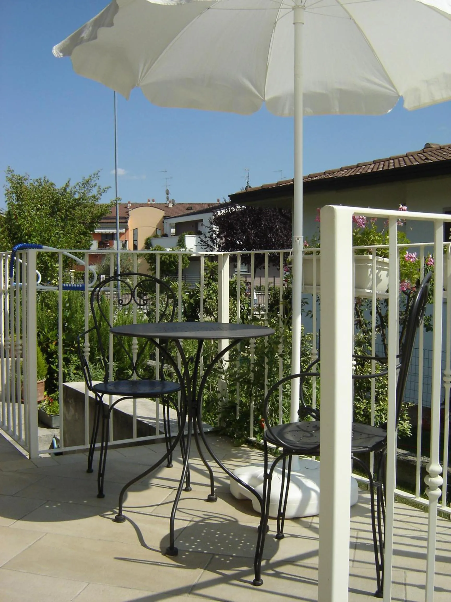 Balcony/Terrace in B&B Rosalu - Adults Only