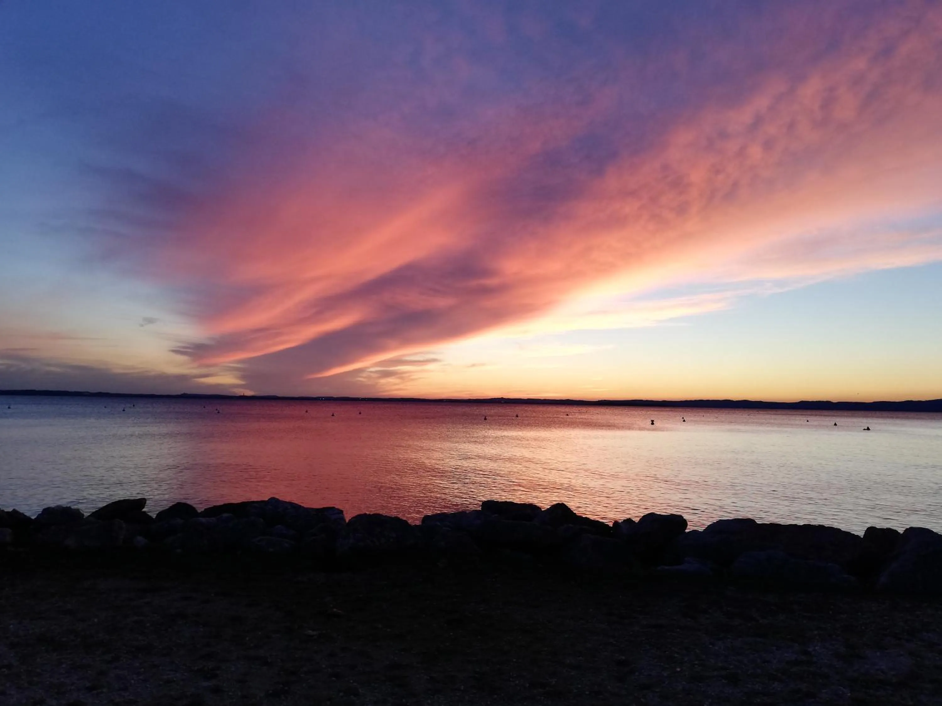 Sunset in B&B Rosalu - Adults Only