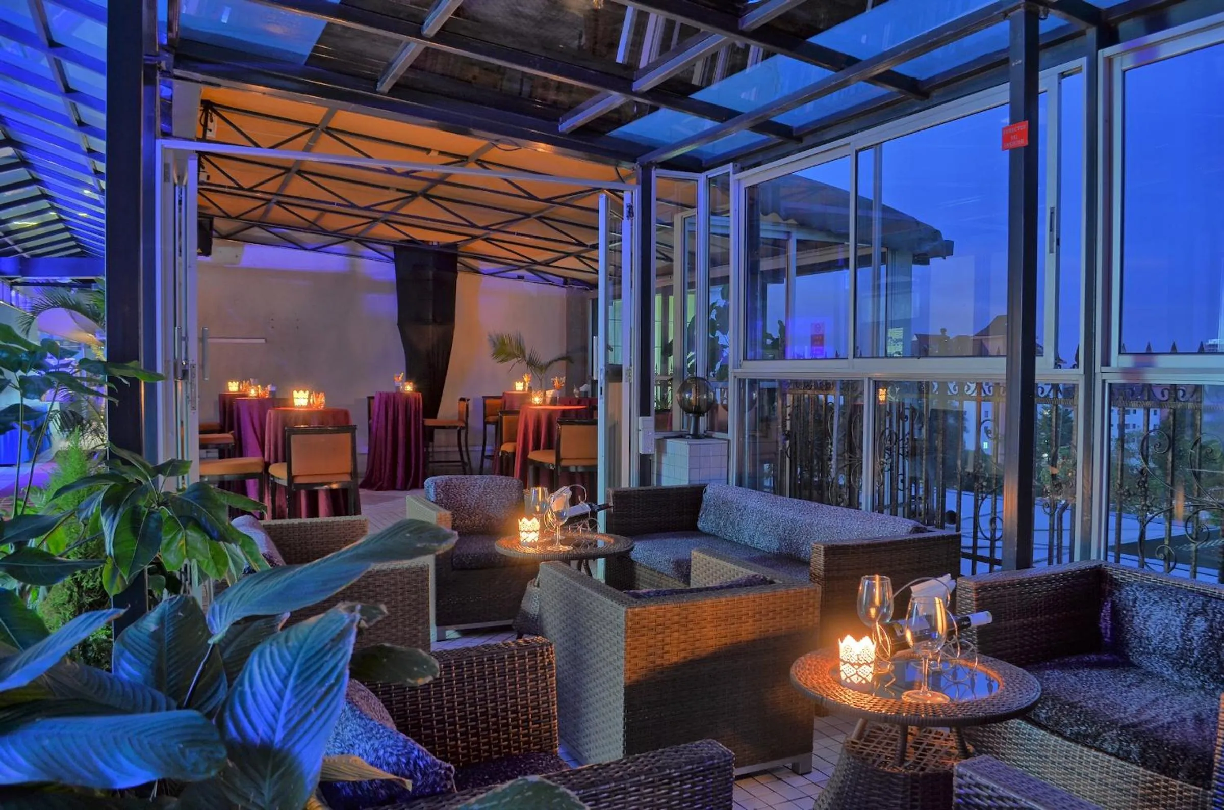 Seating area in Clarence House Nairobi