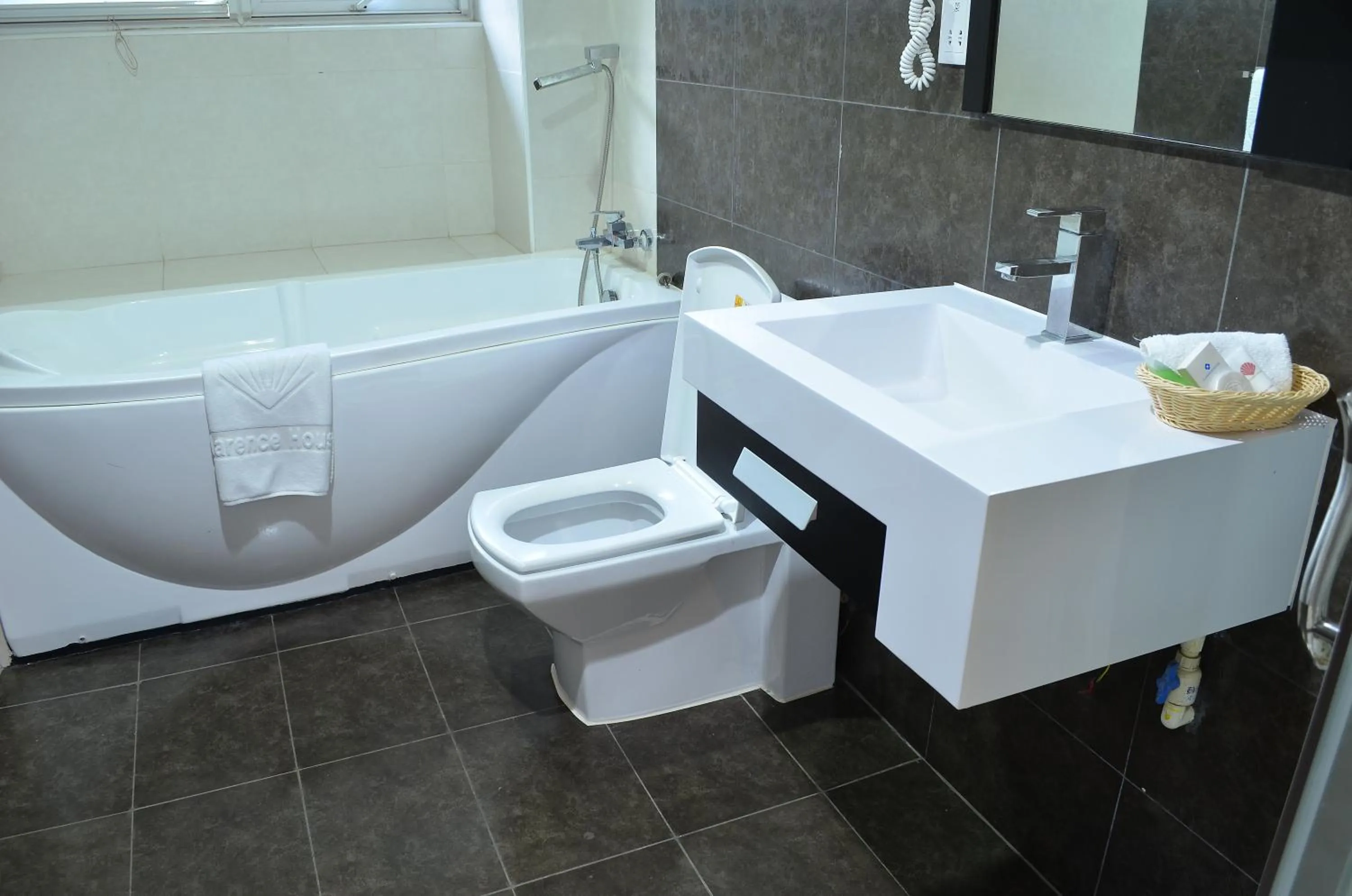 Bathroom in Clarence House Nairobi