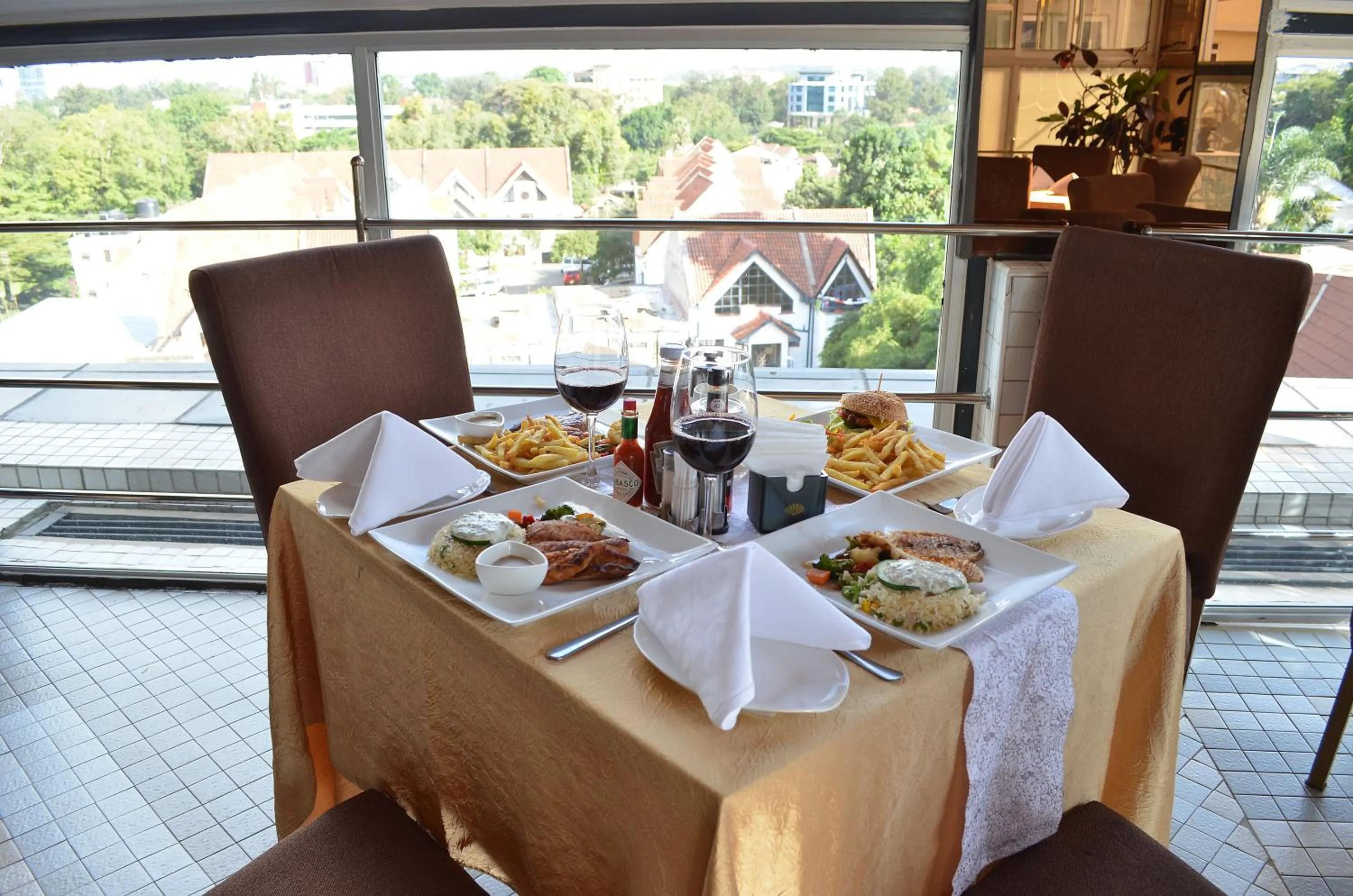 Food in Clarence House Nairobi