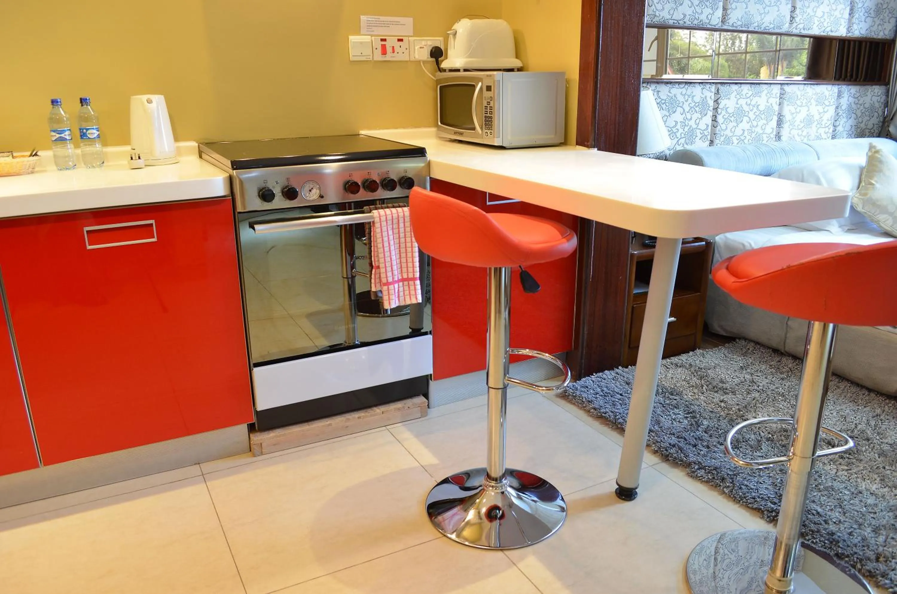 Kitchen or kitchenette in Clarence House Nairobi