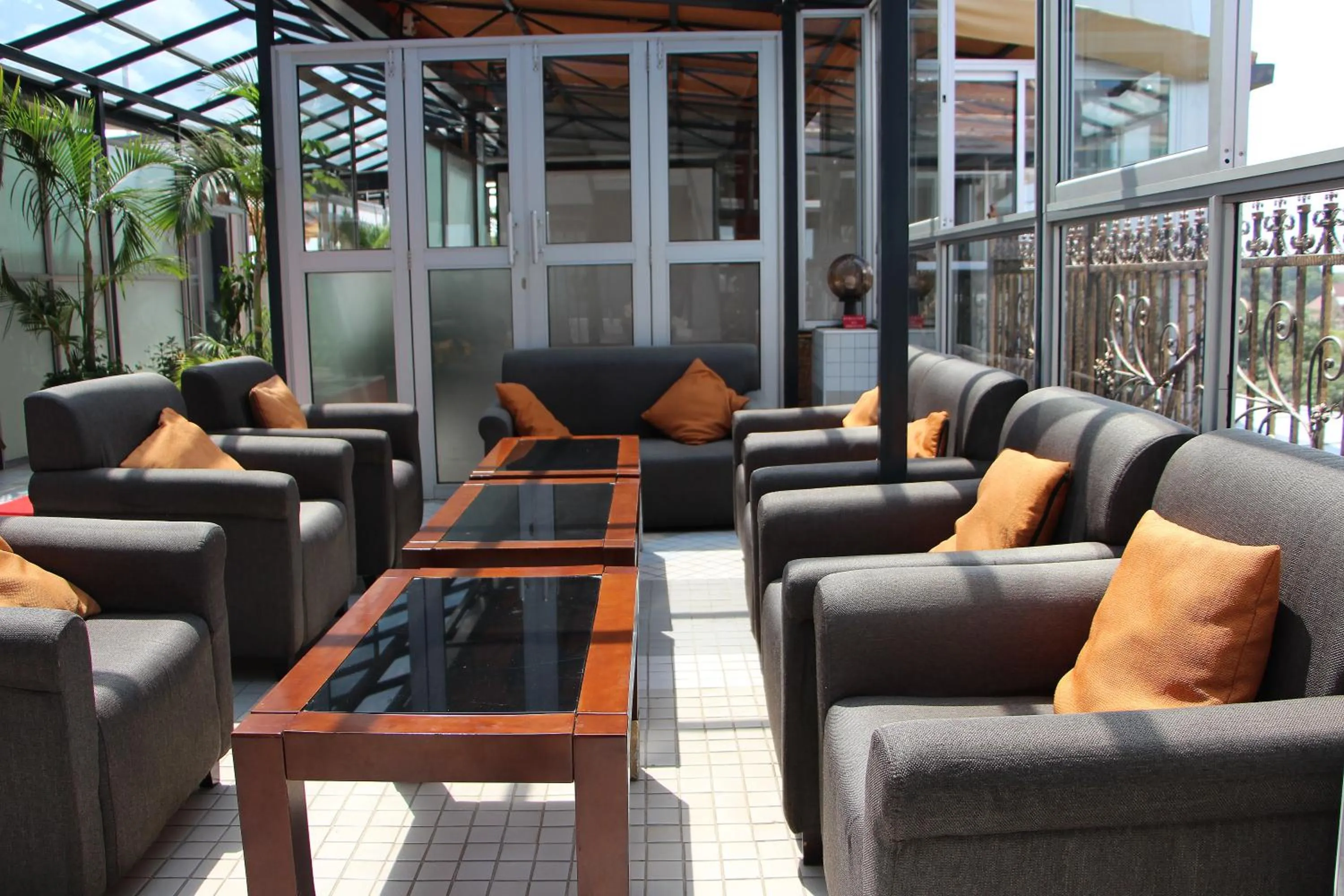 Patio in Clarence House Nairobi
