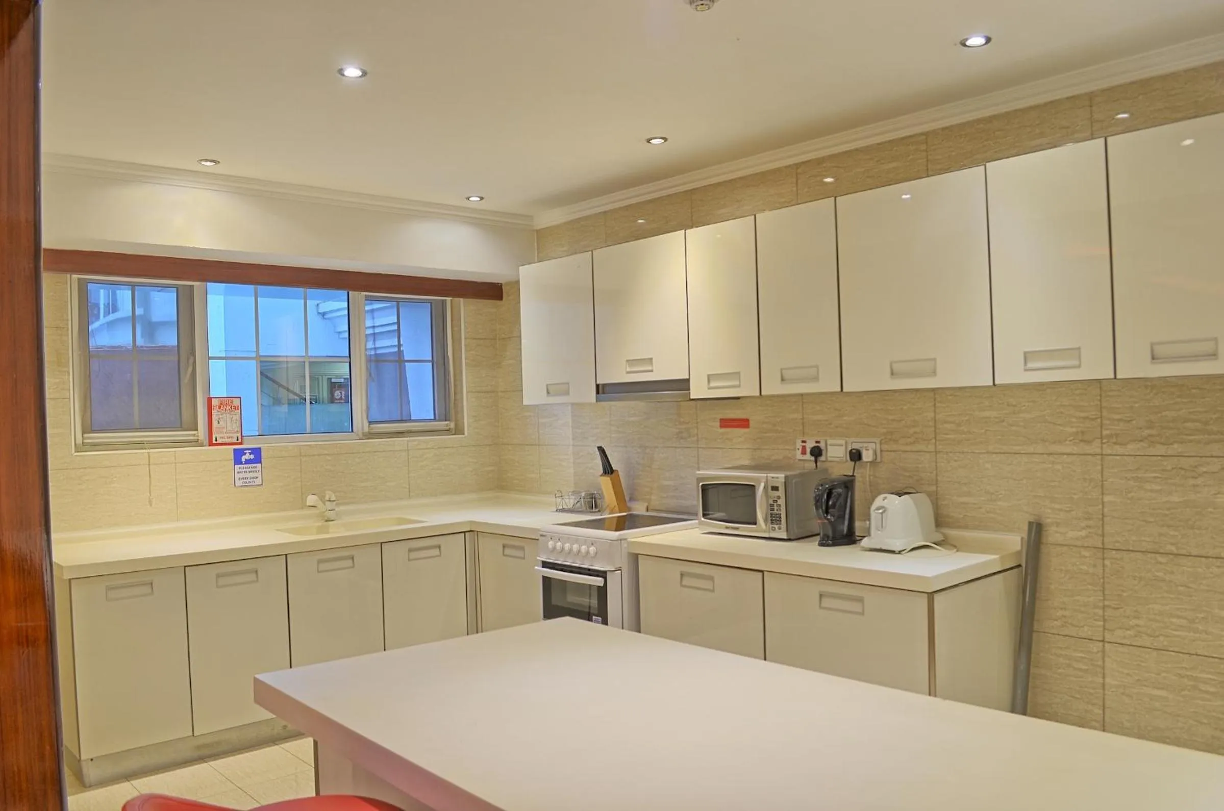 Kitchen or kitchenette in Clarence House Nairobi