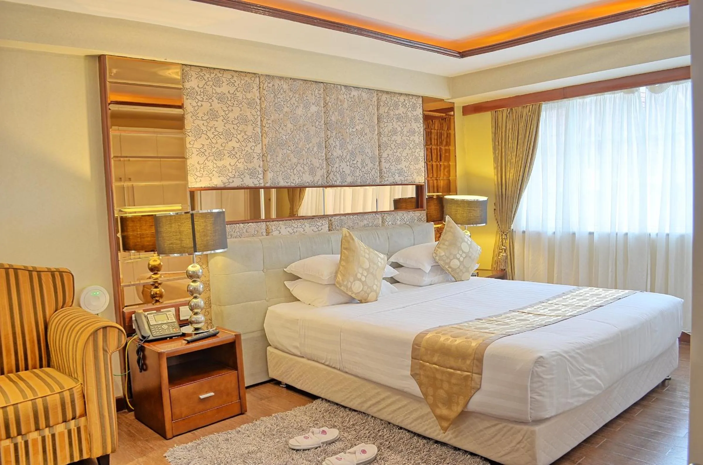 Bed in Clarence House Nairobi