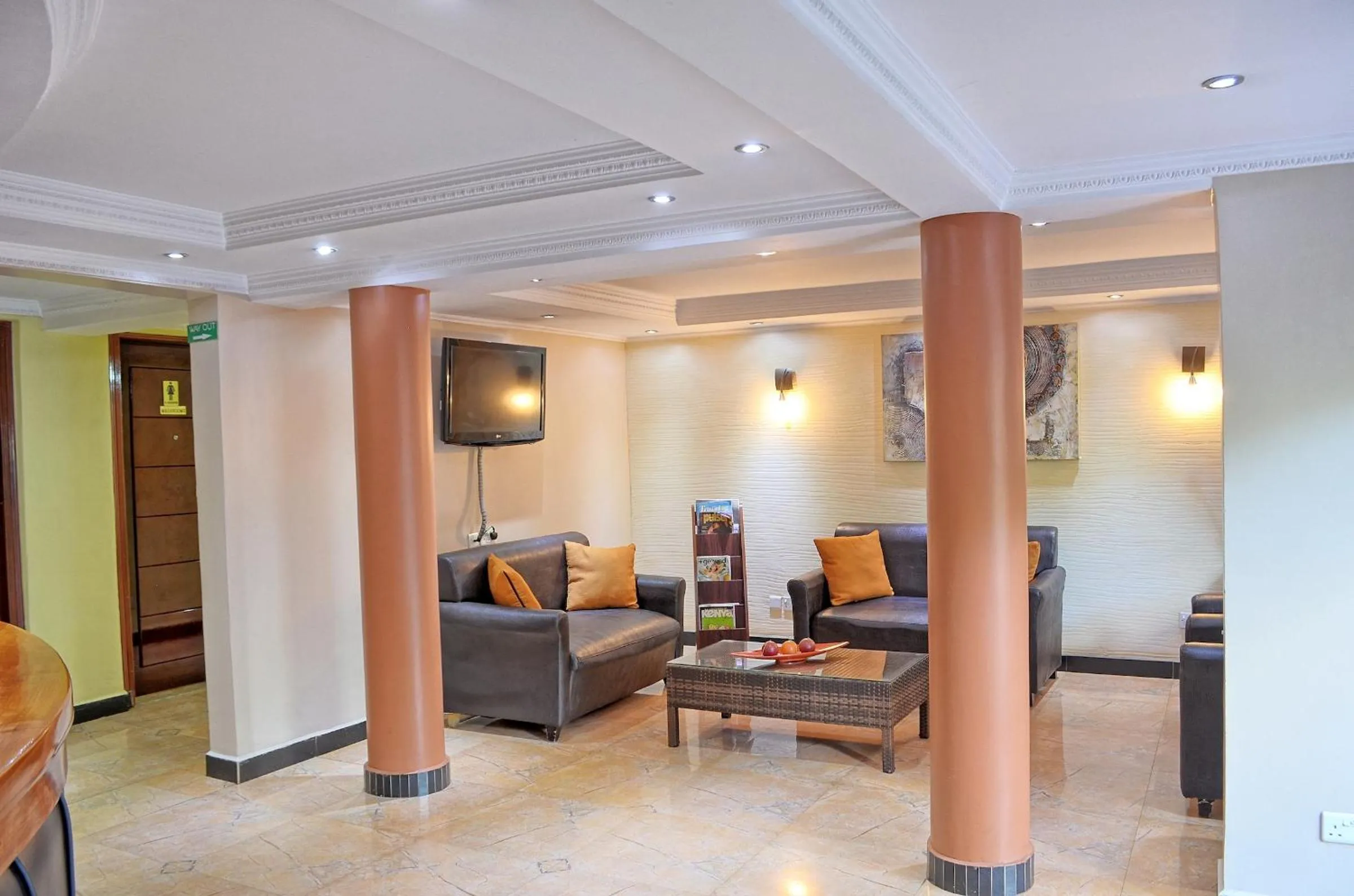 Lobby or reception in Clarence House Nairobi