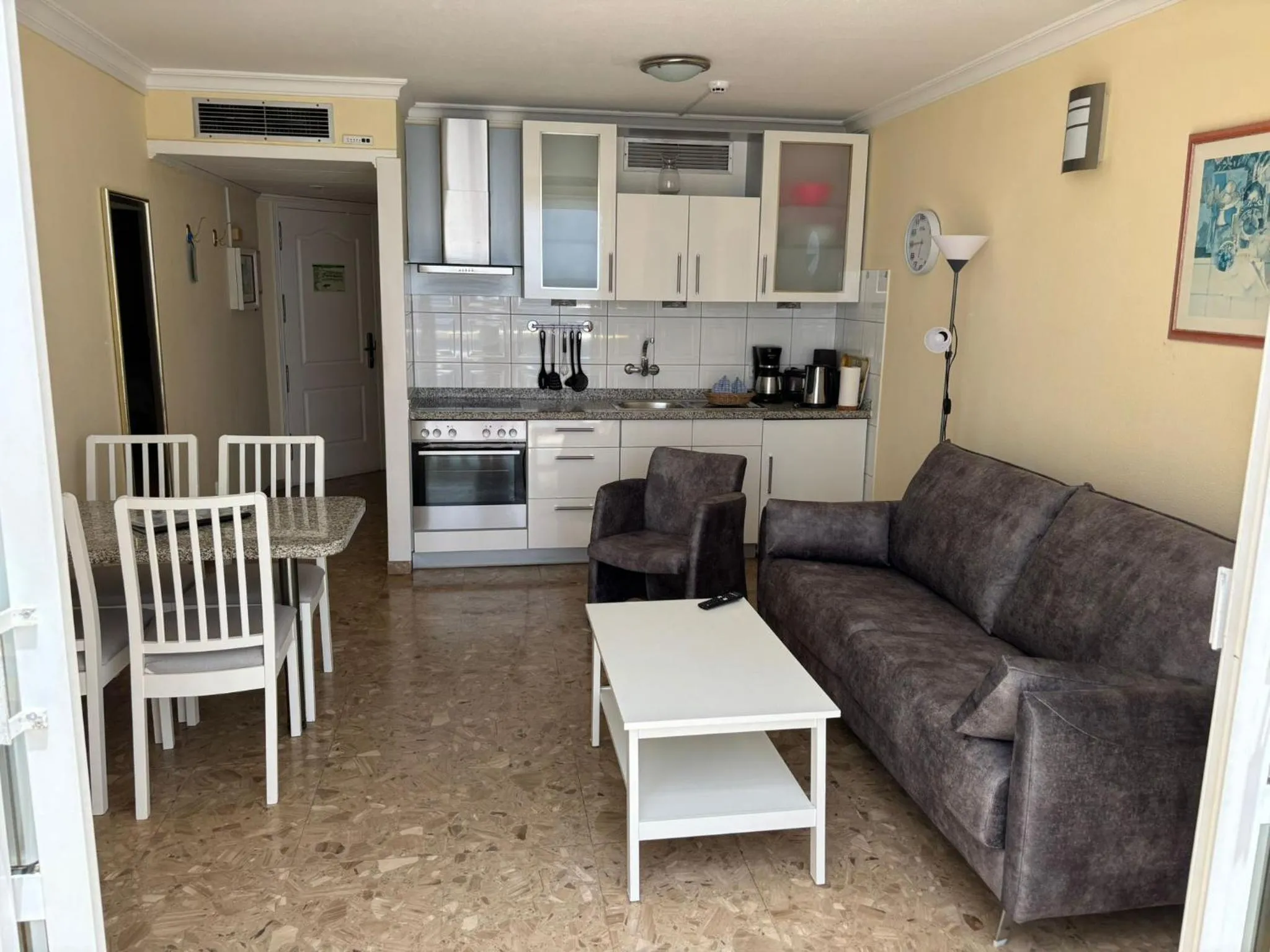 Living room in Atlantic Beach Club