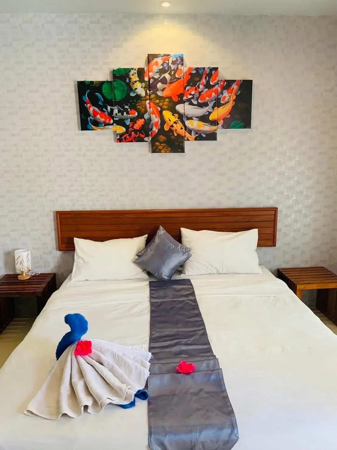 Property building, Bed in Andawa Lanta Resort Property building, Bed in Andawa Lanta Resort