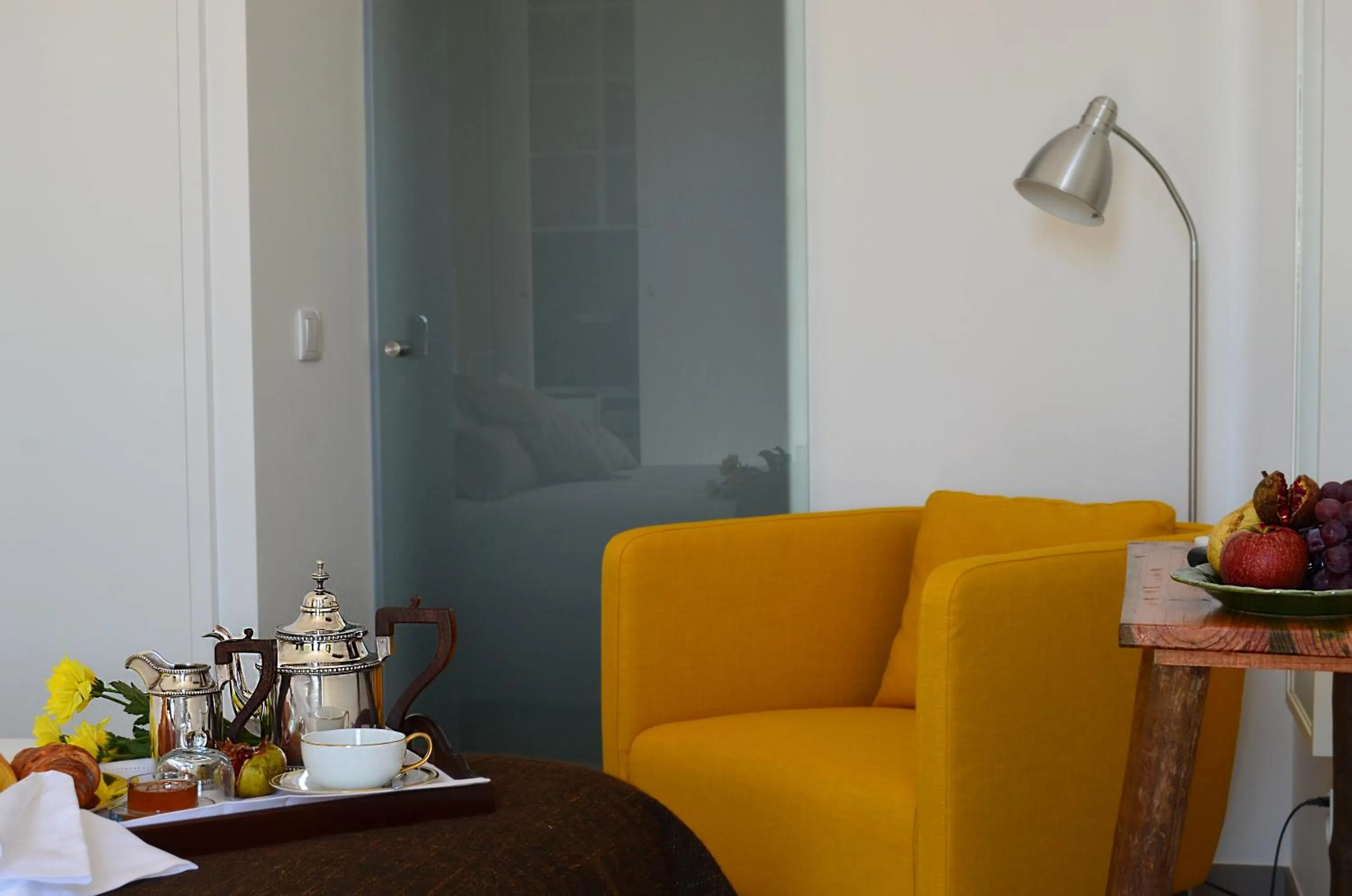 Seating area in Entre Vinhas & Mar