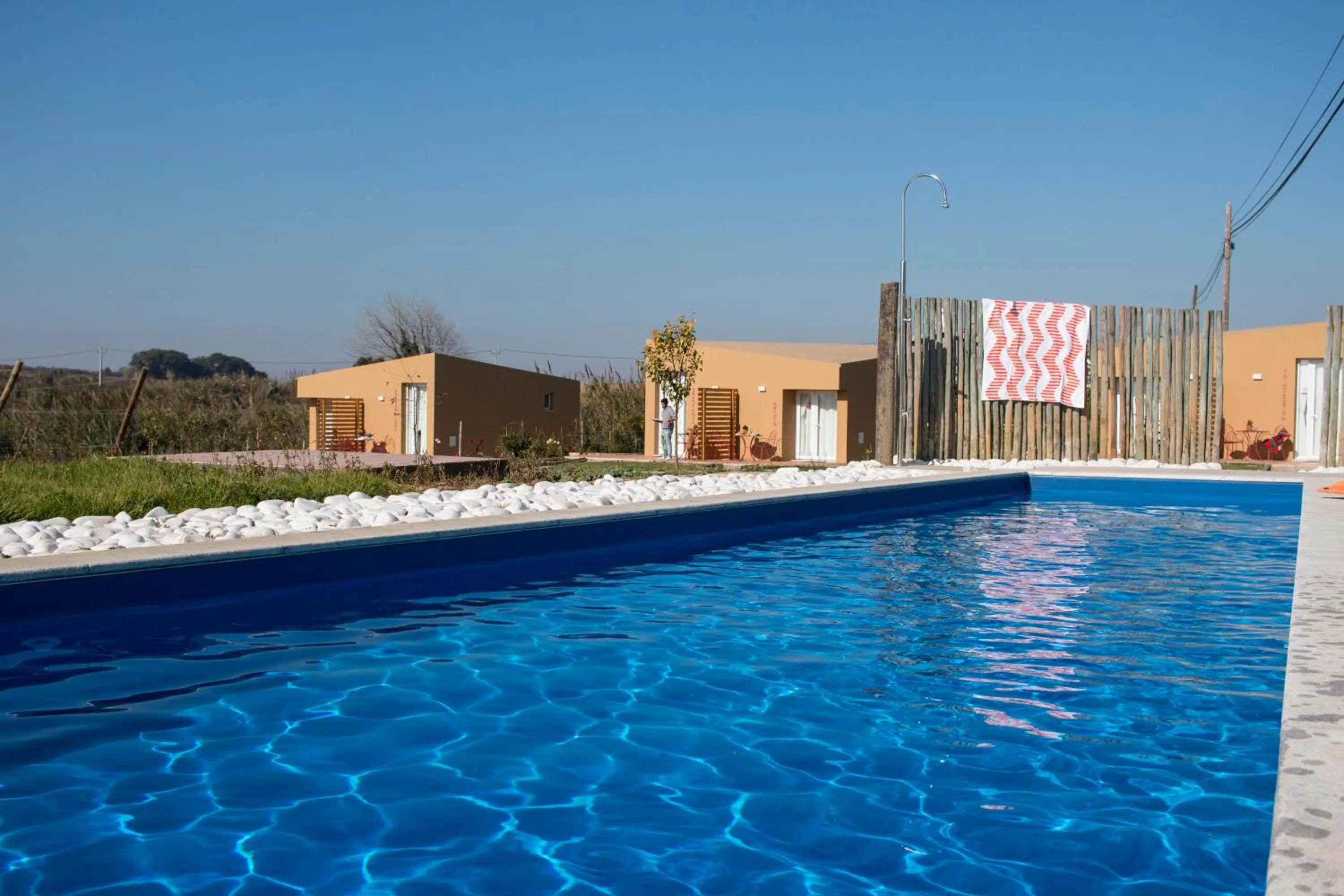 Pool view in Entre Vinhas & Mar